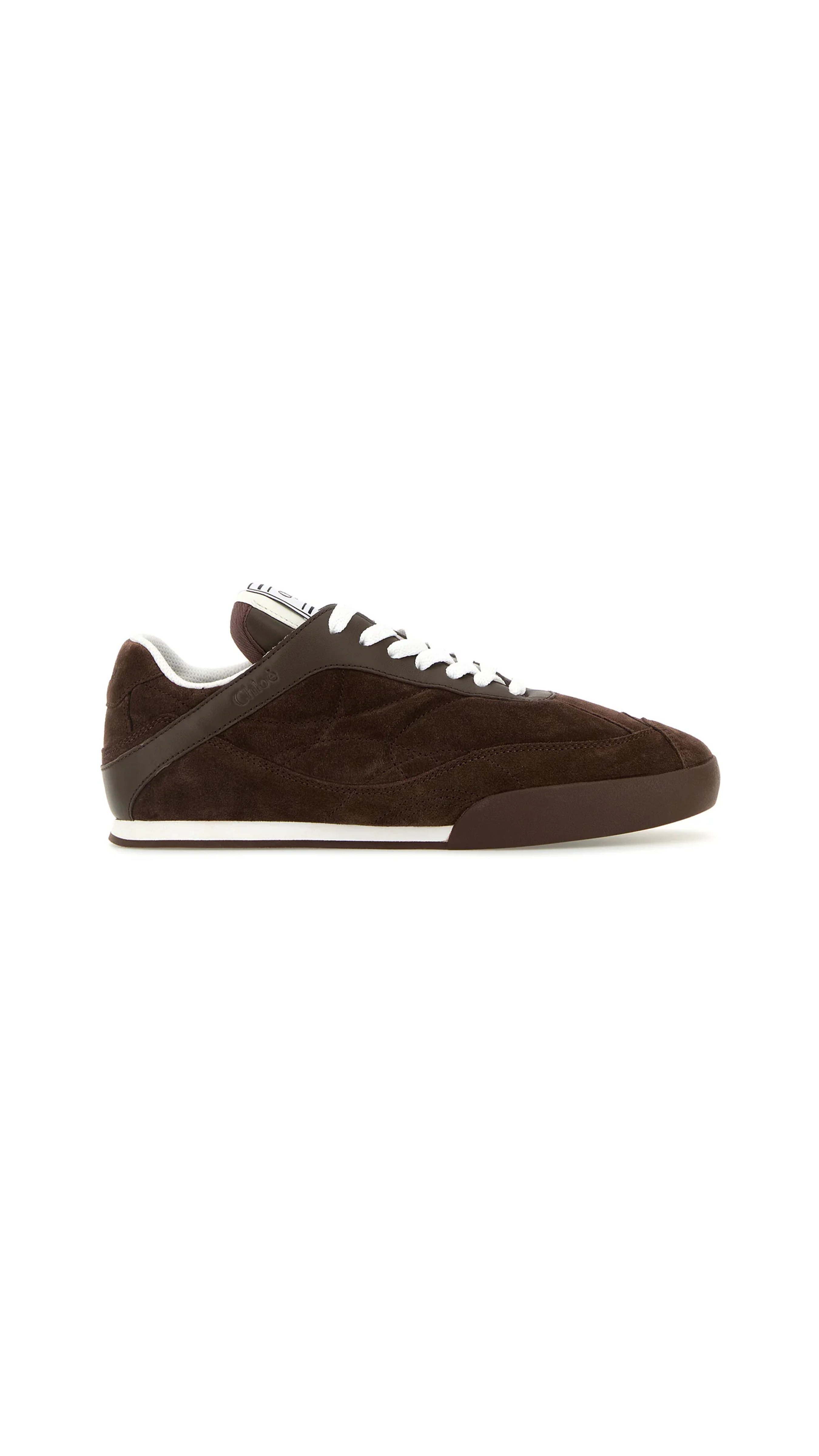 Chloé Kick Sneaker - Dark Brown