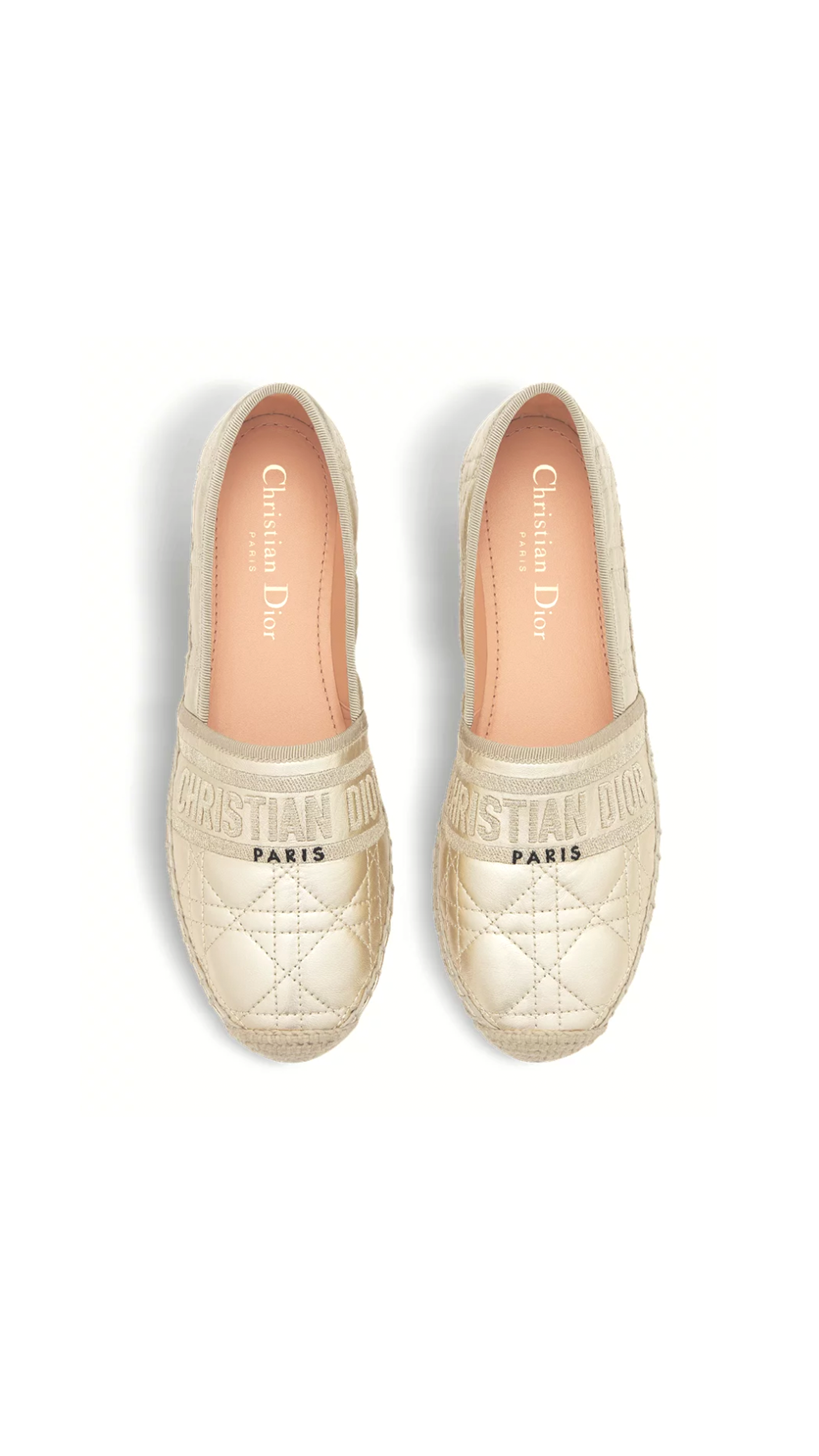 Dior Or Granville Espadrille - Gold