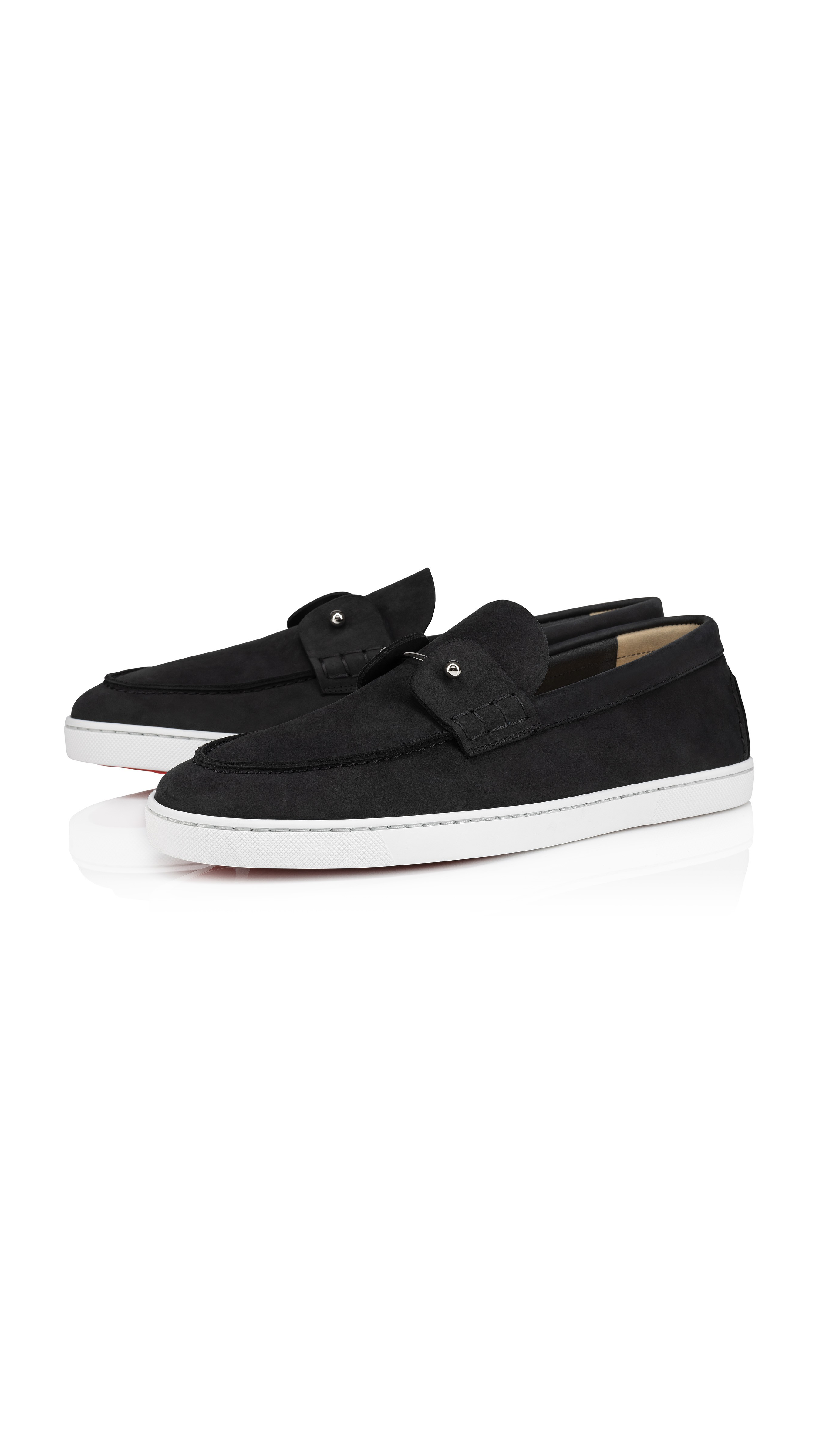 Chambeliboat Suede Loafer - Black