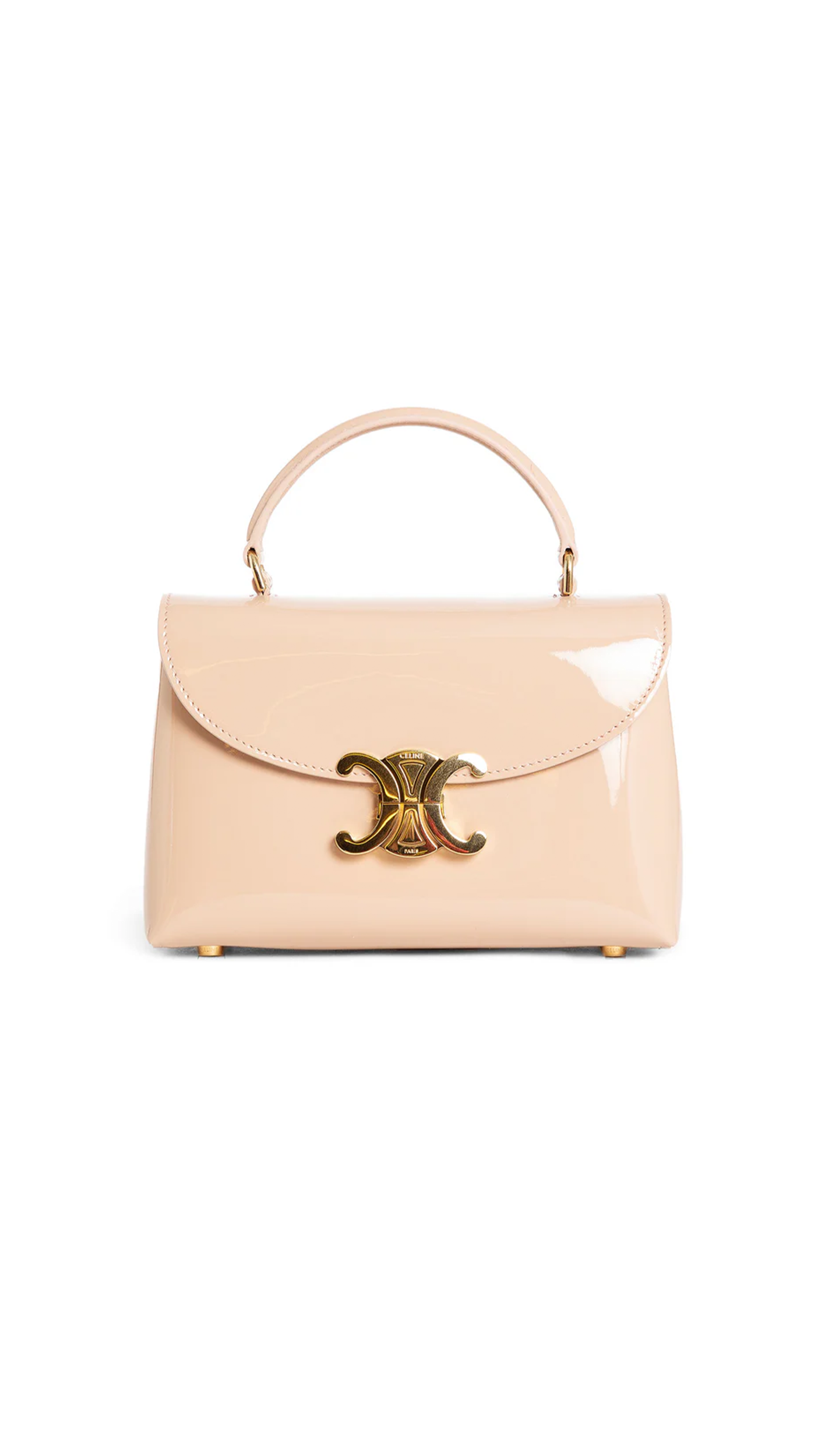 Teen Nino Bag in Patent Calfskin - Powder