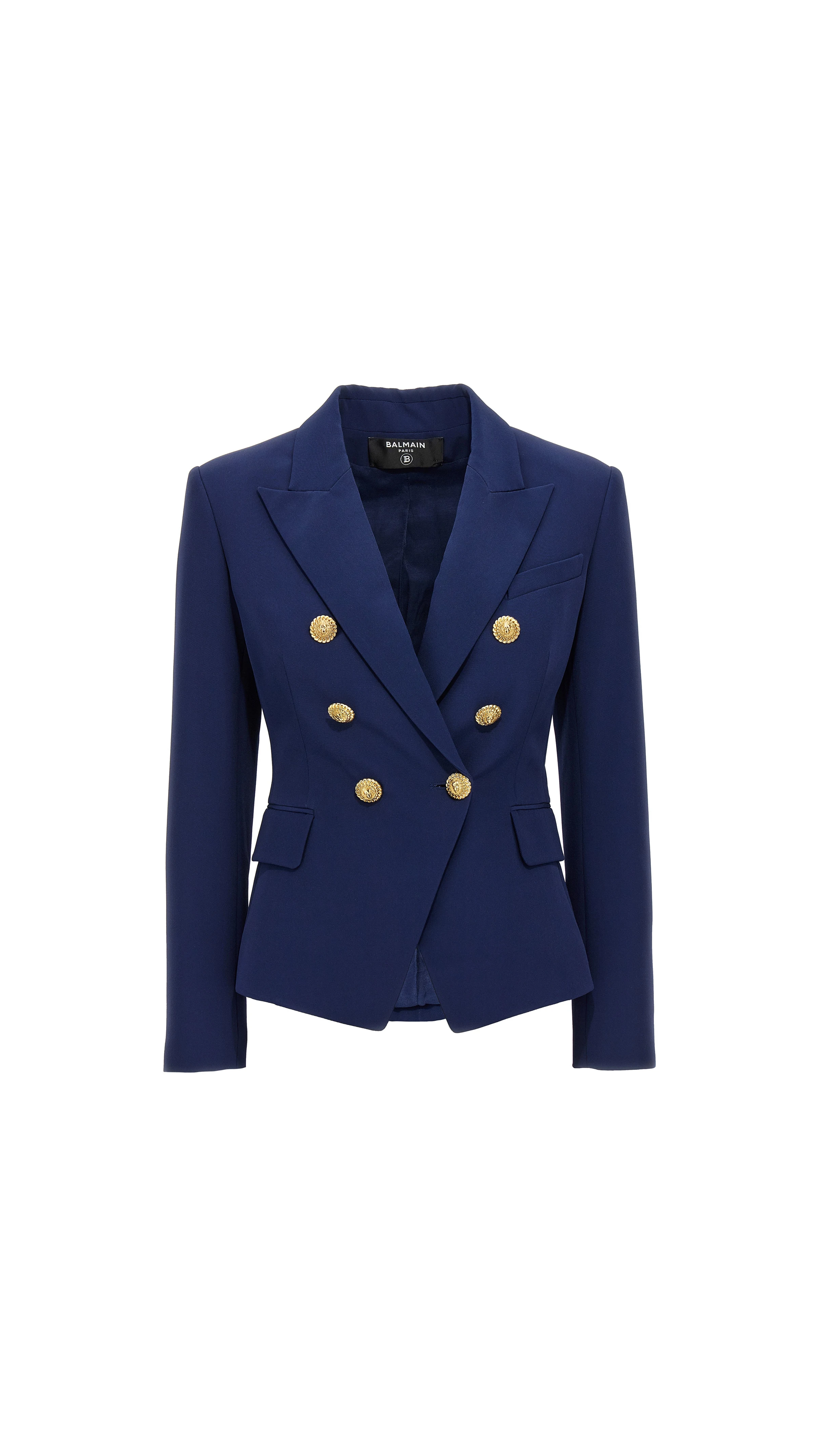 Classic 6-Button Jacket - Blue
