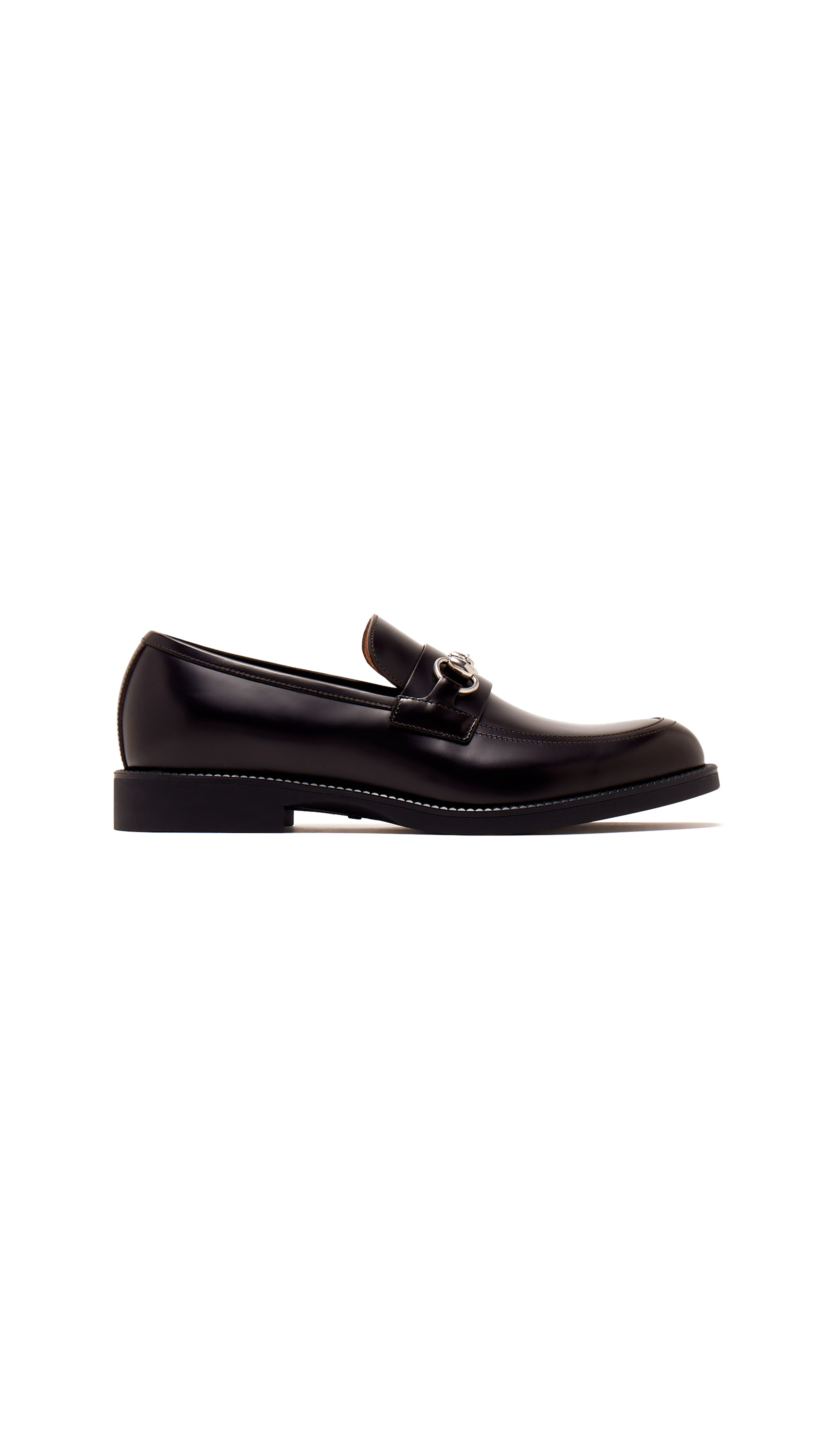 Loafer with Horsebit -Dark  Brown