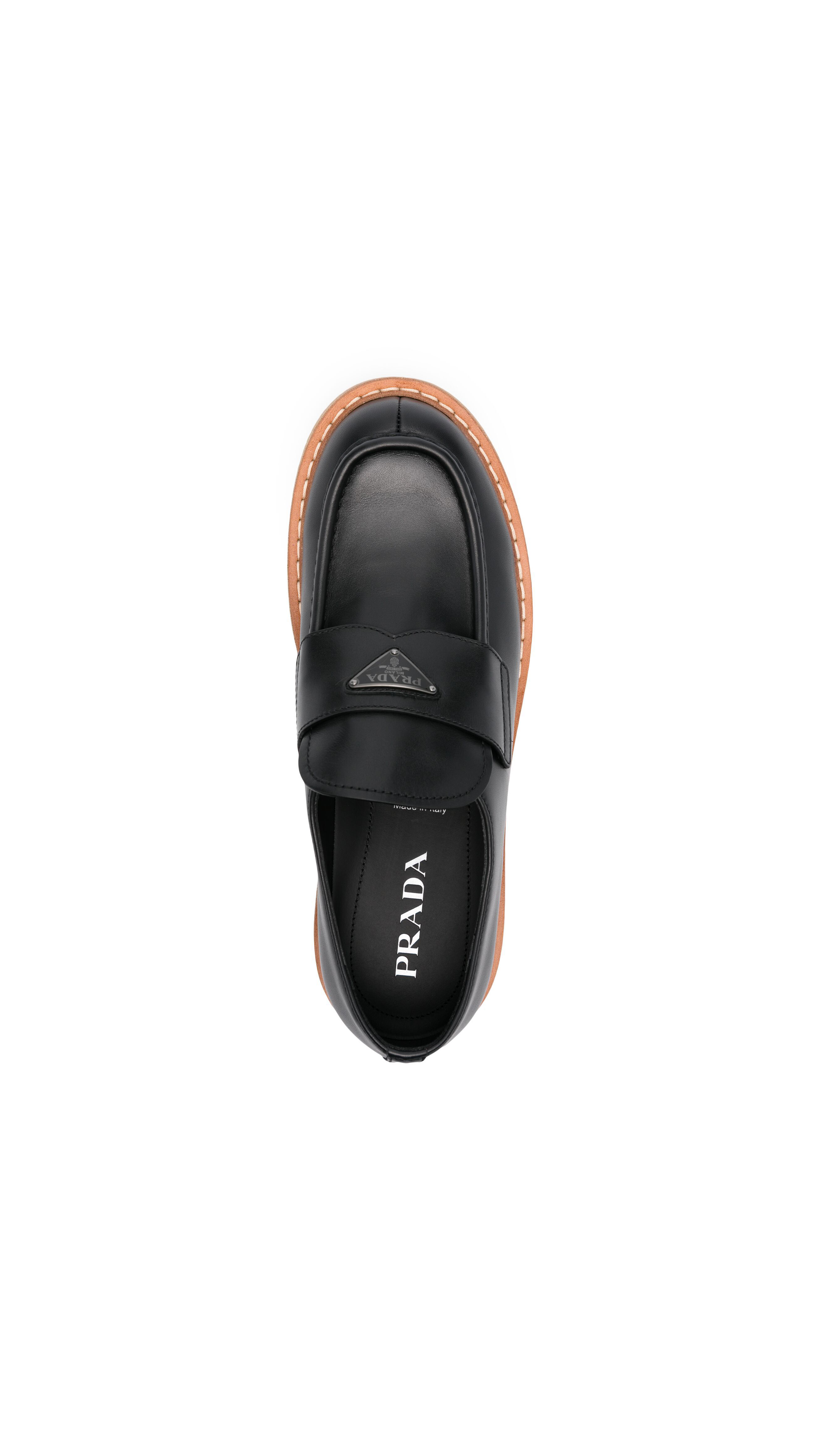 Leather Loafers - Black