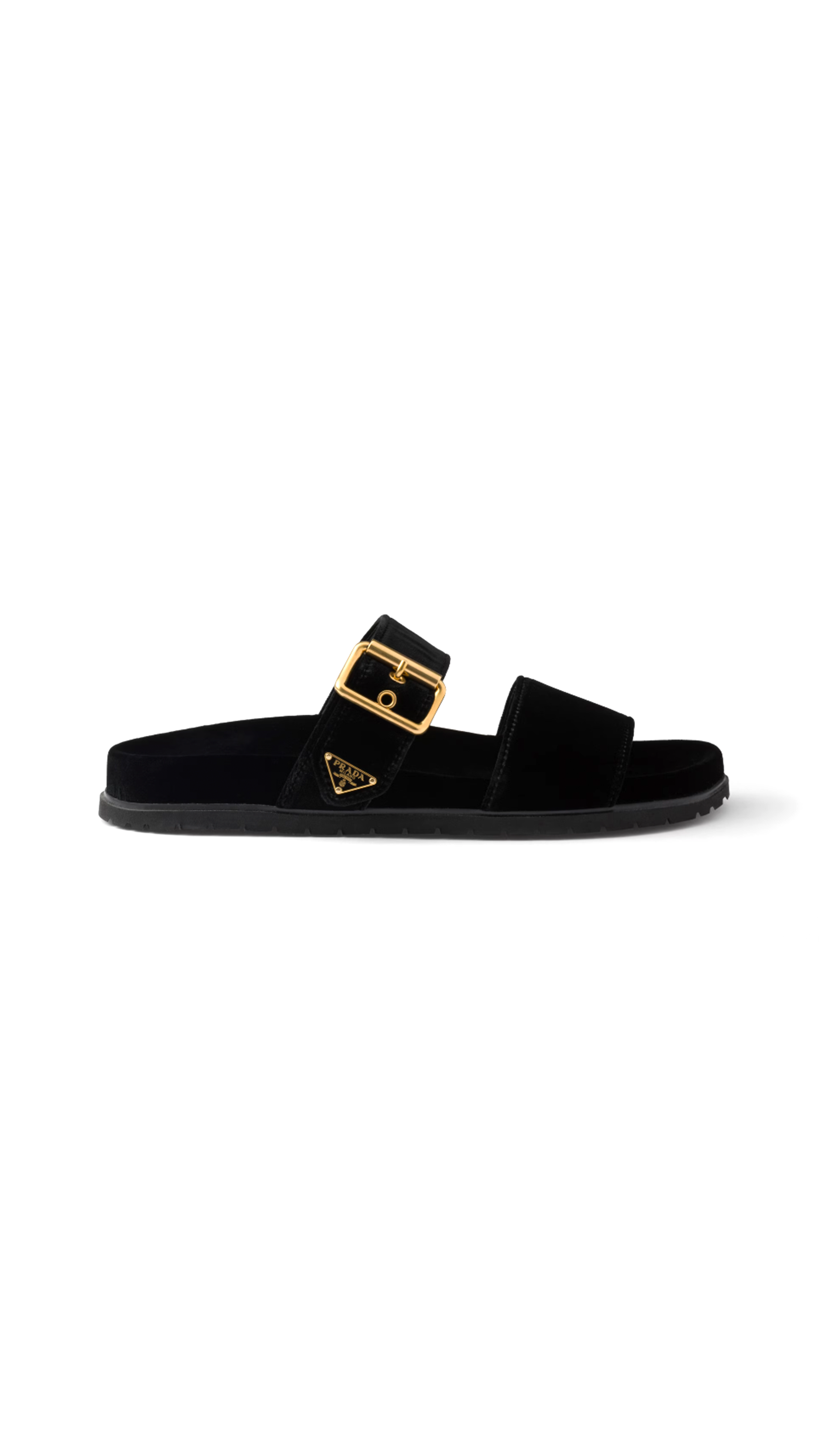 Velvet Slides - Black