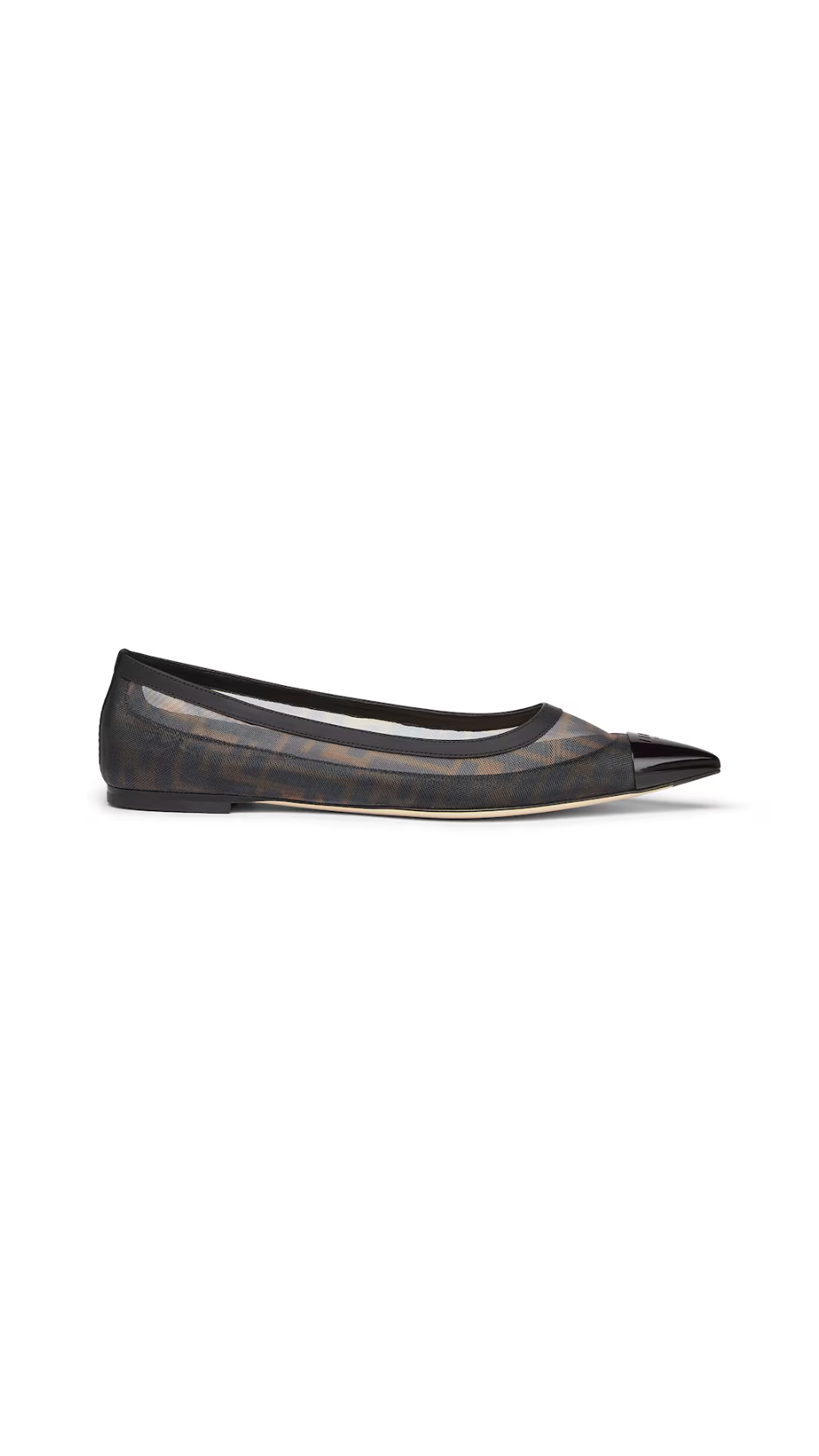 Colibrì Mesh Flats - Brown/Black