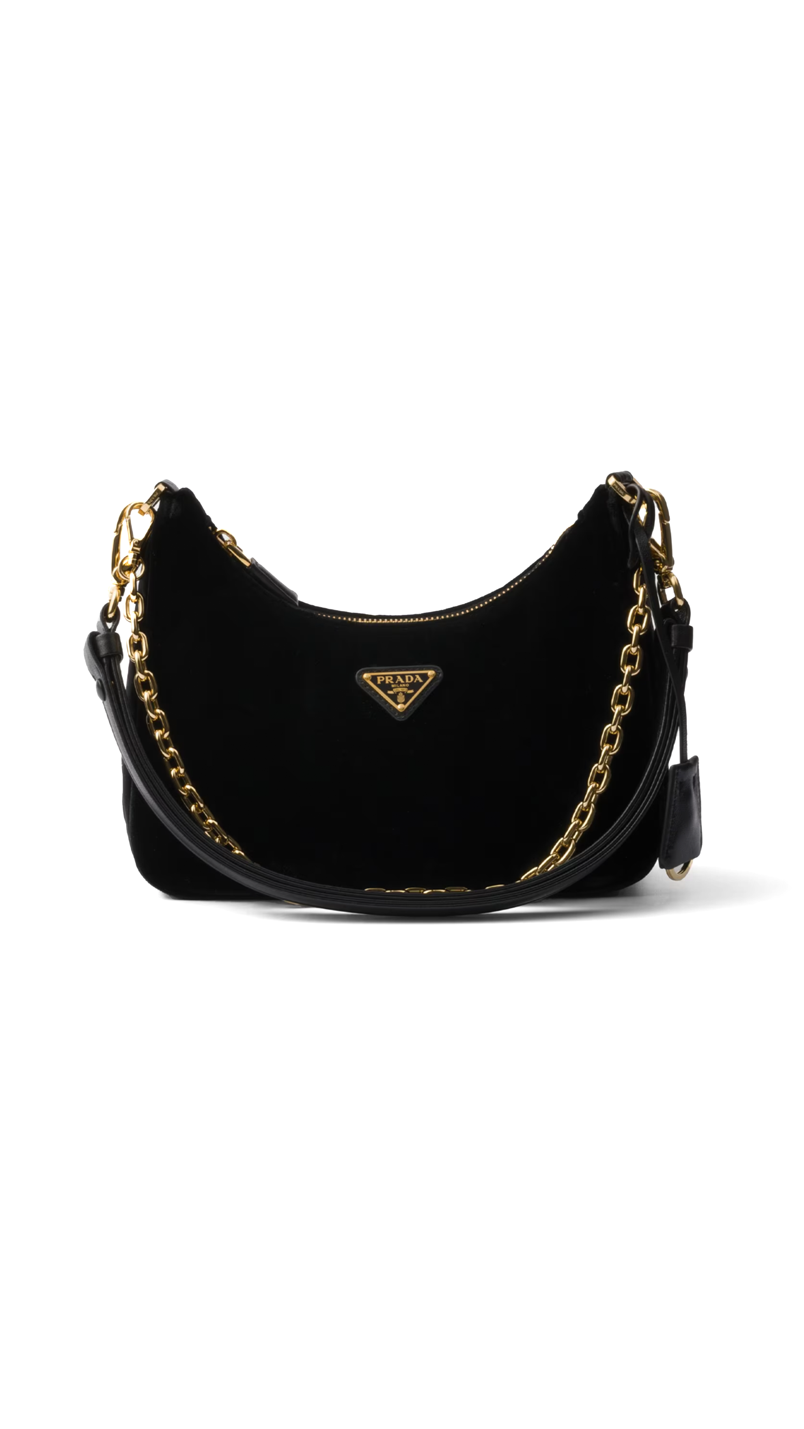 Re-Edition Velvet Mini Bag - Black