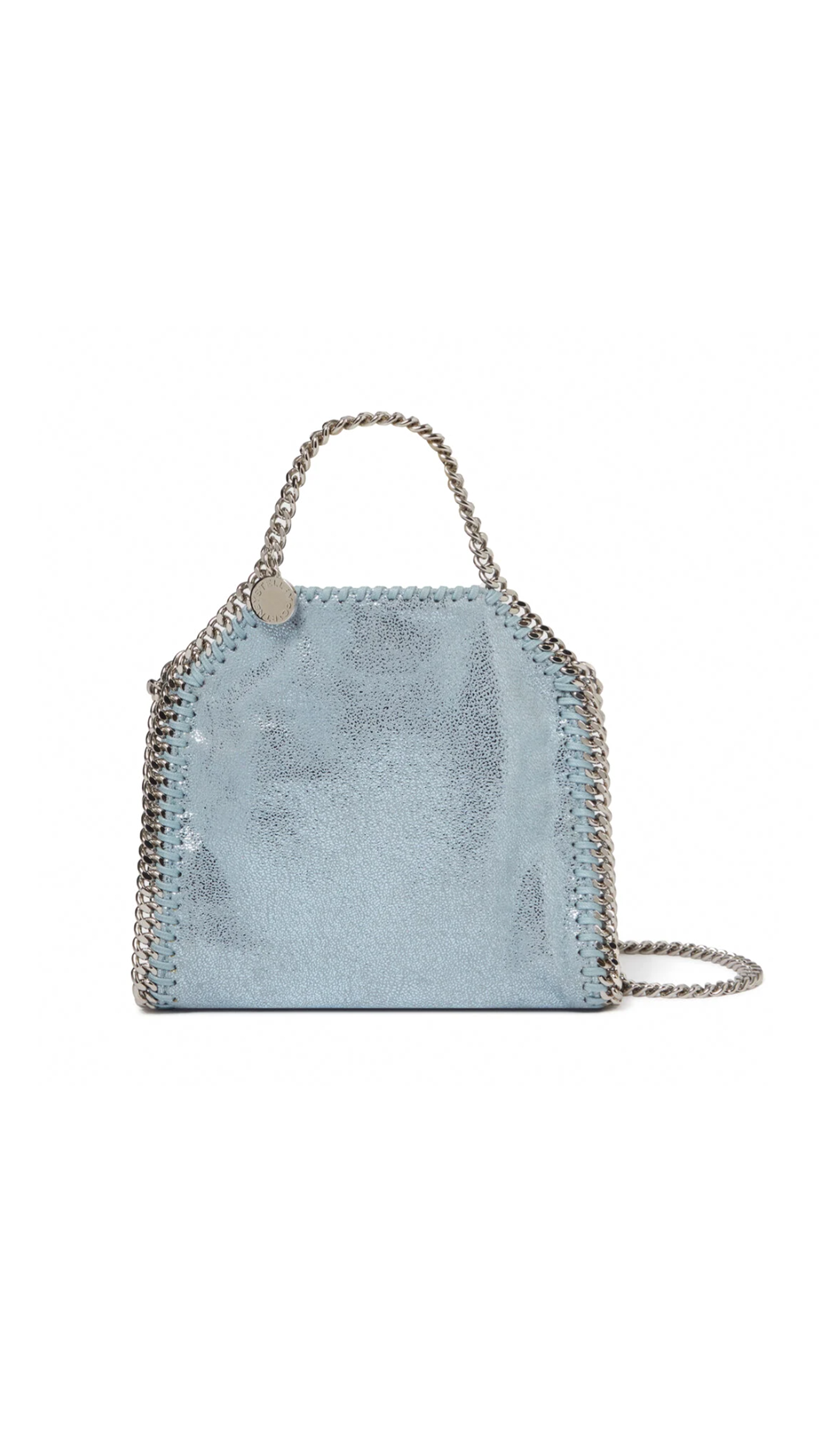 Falabella Pearl Tiny Tote Bag - Sapphire blue