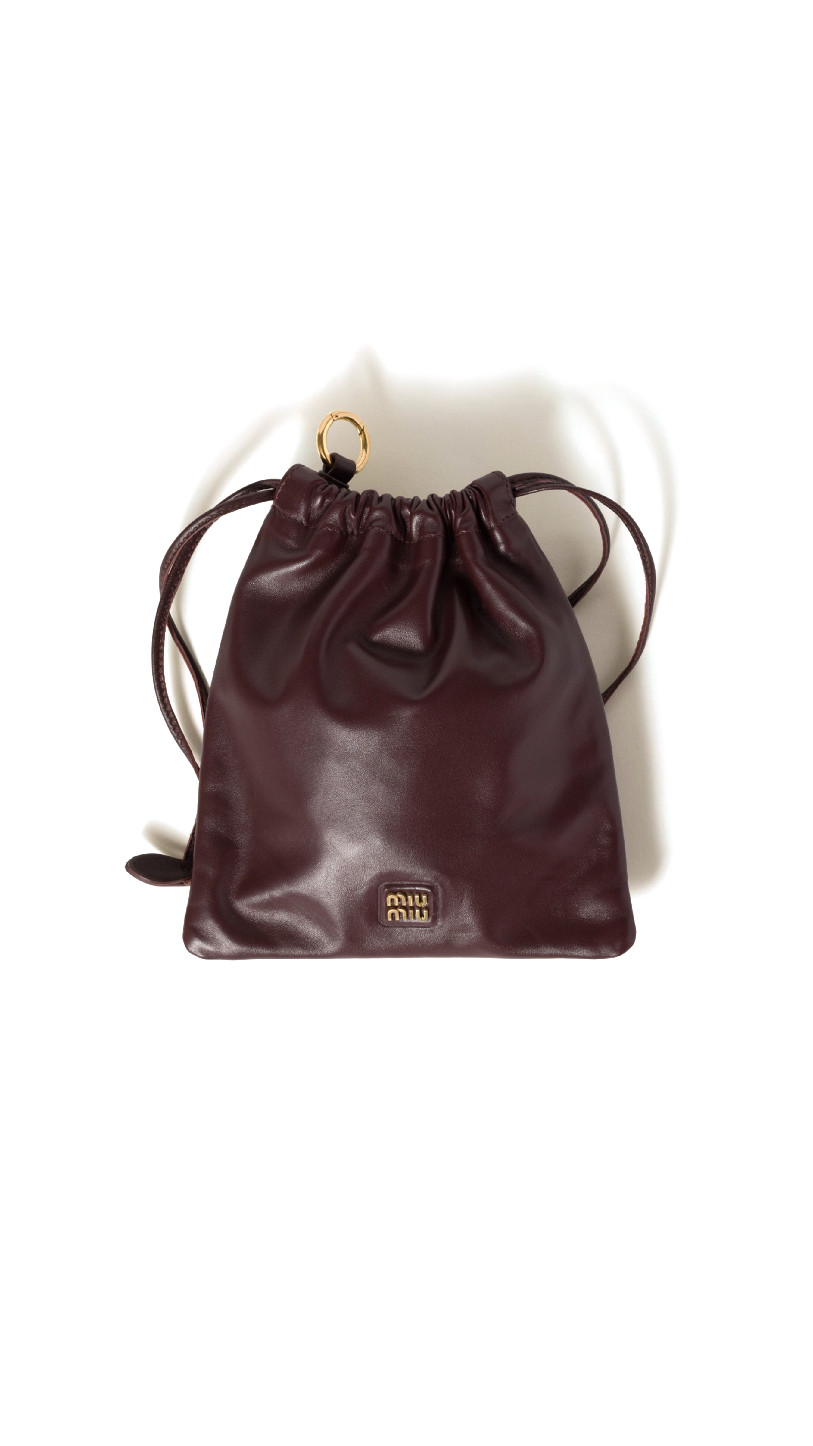 Nappa Leather Pouch - Briarwood
