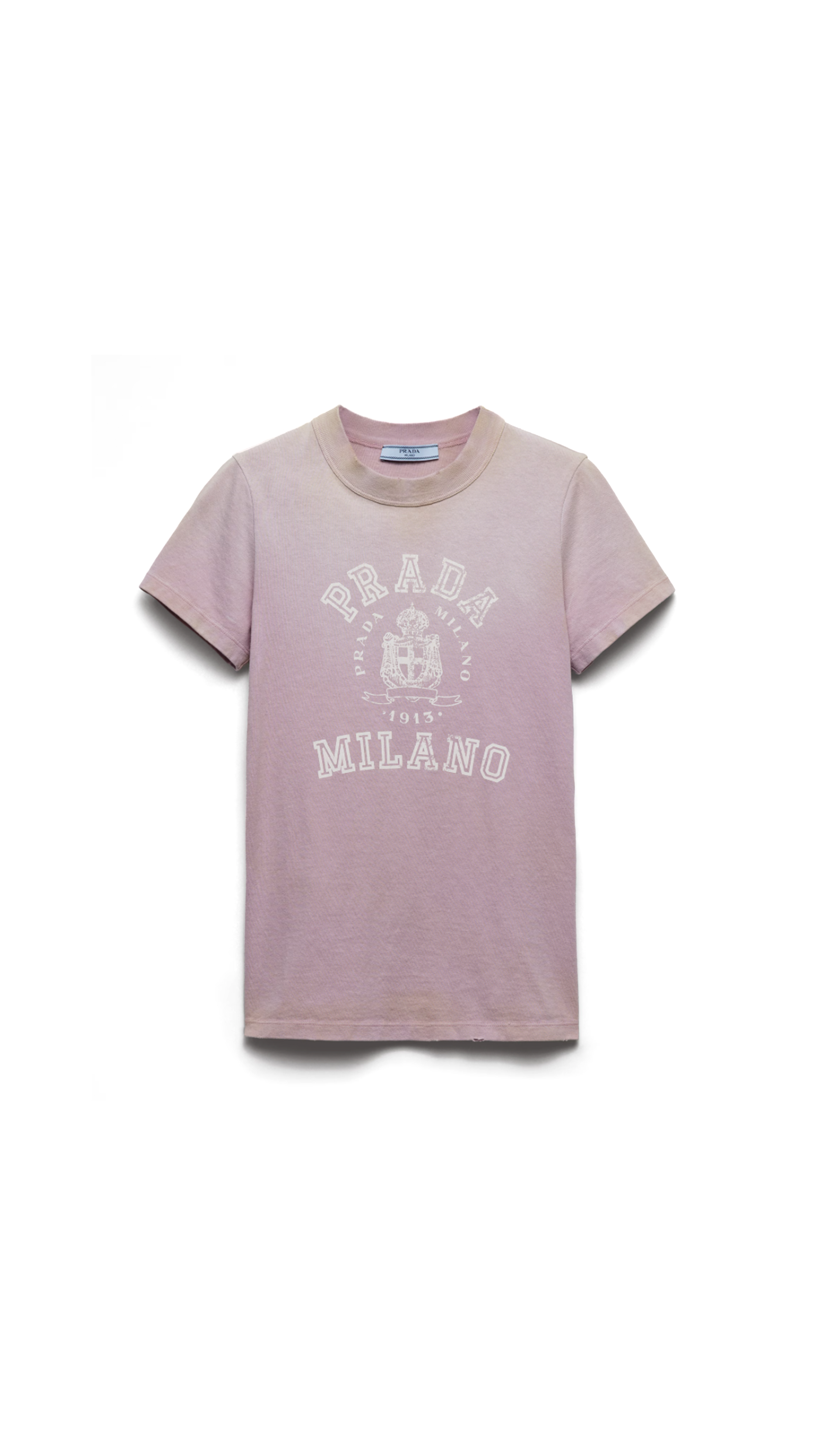 Cotton Printed T-shirt - Mauve