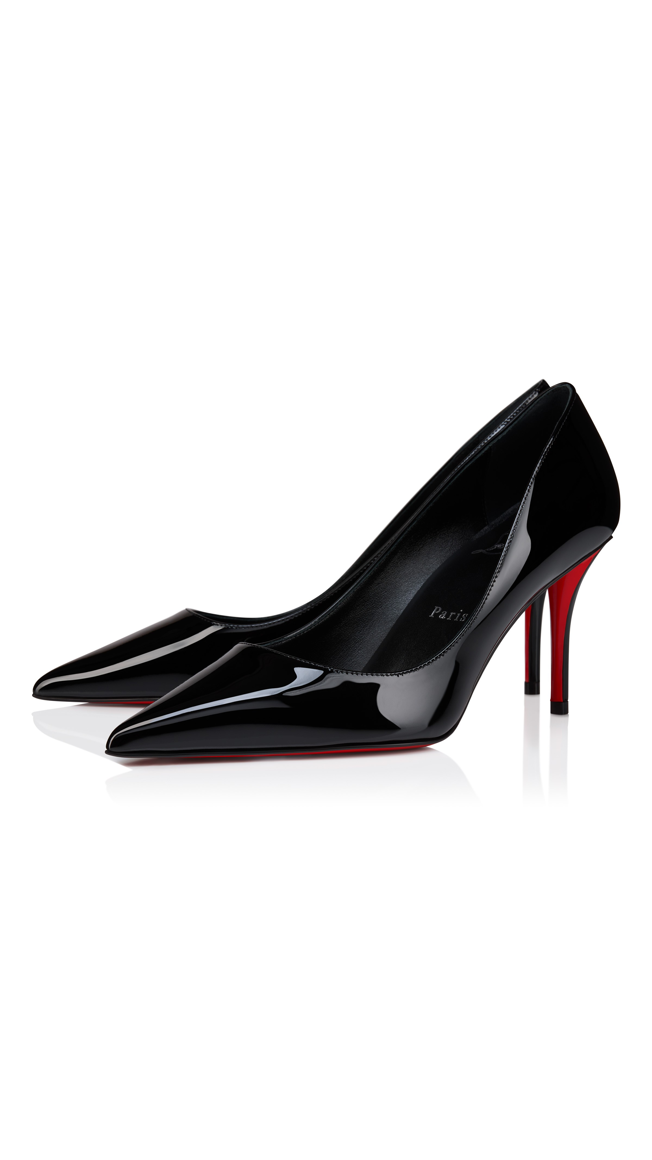 Miss Z Patent Leather Pumps - Black