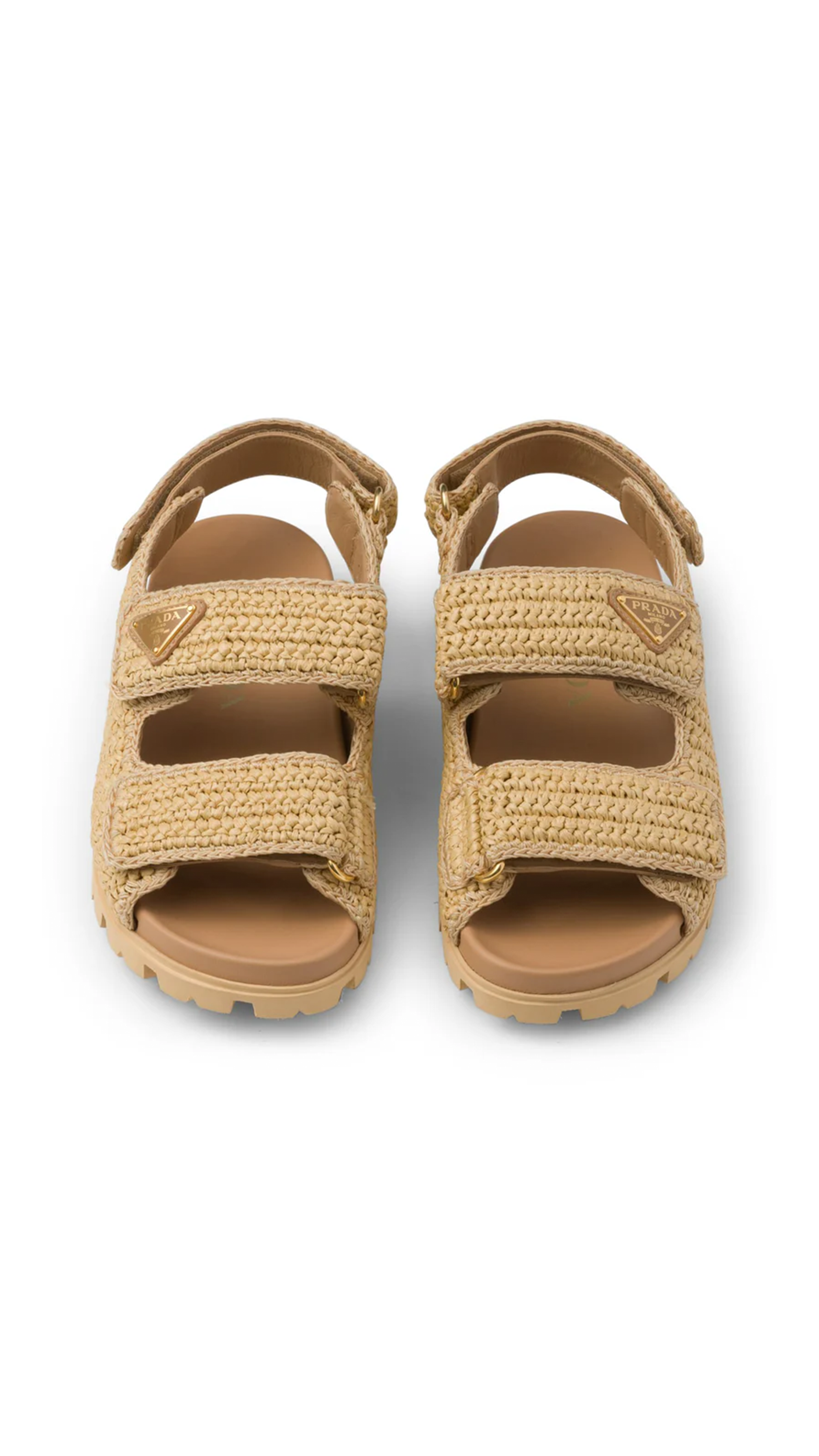 Crochet Raffia Sandal - Natural