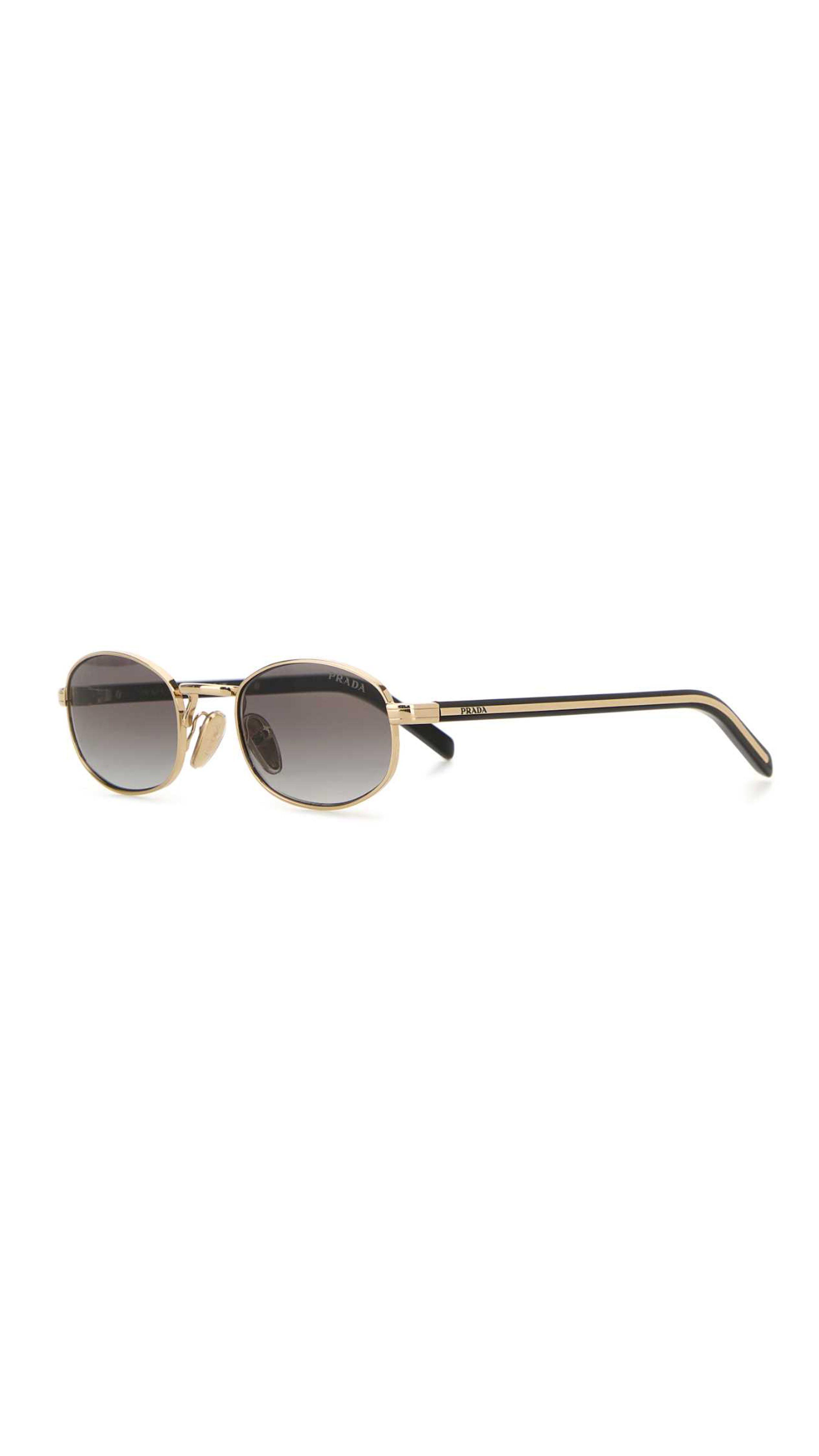 Sunglasses with The Iconic Metal Plaque - Black