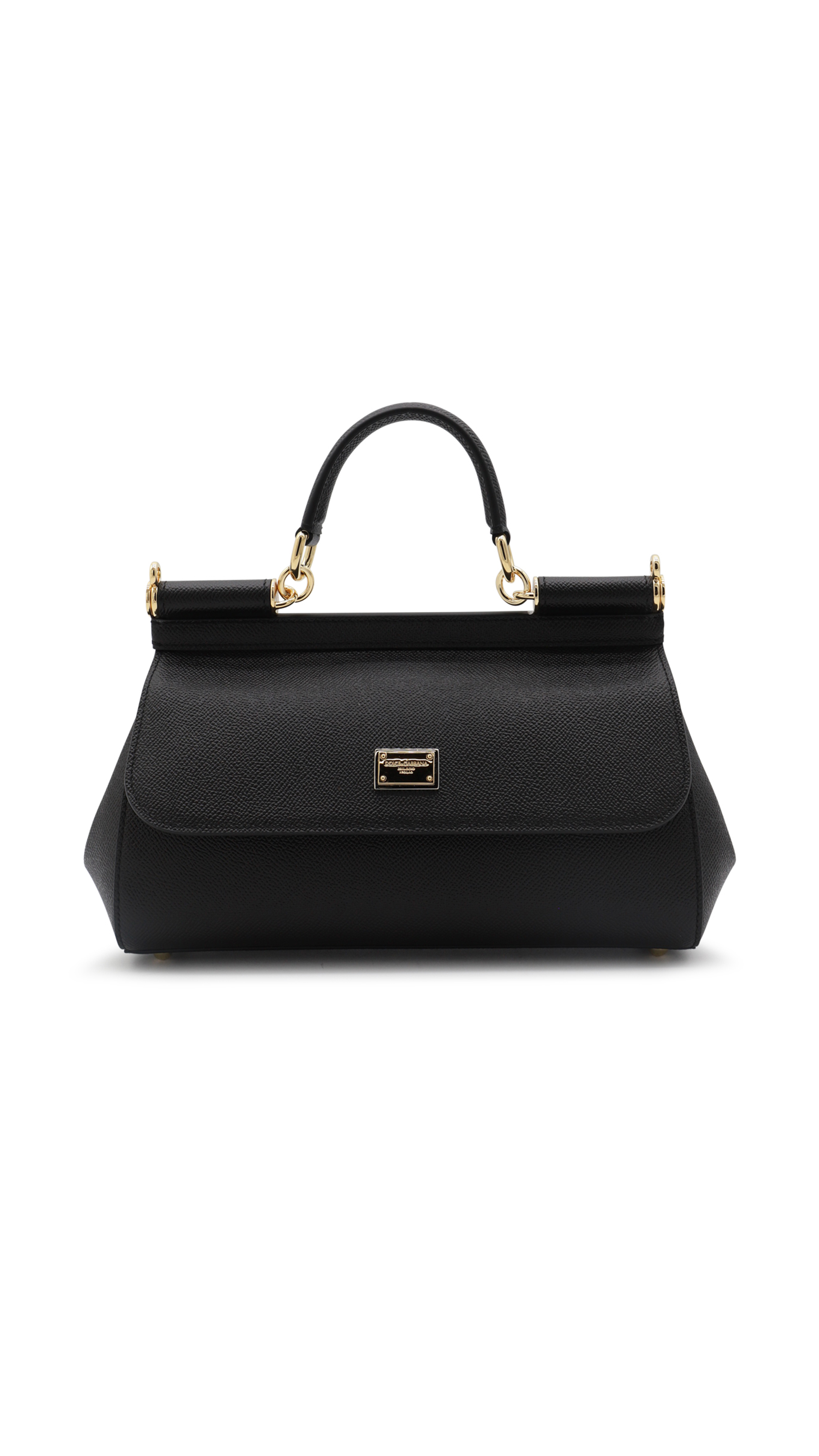 Elongated Sicily Bag - Black