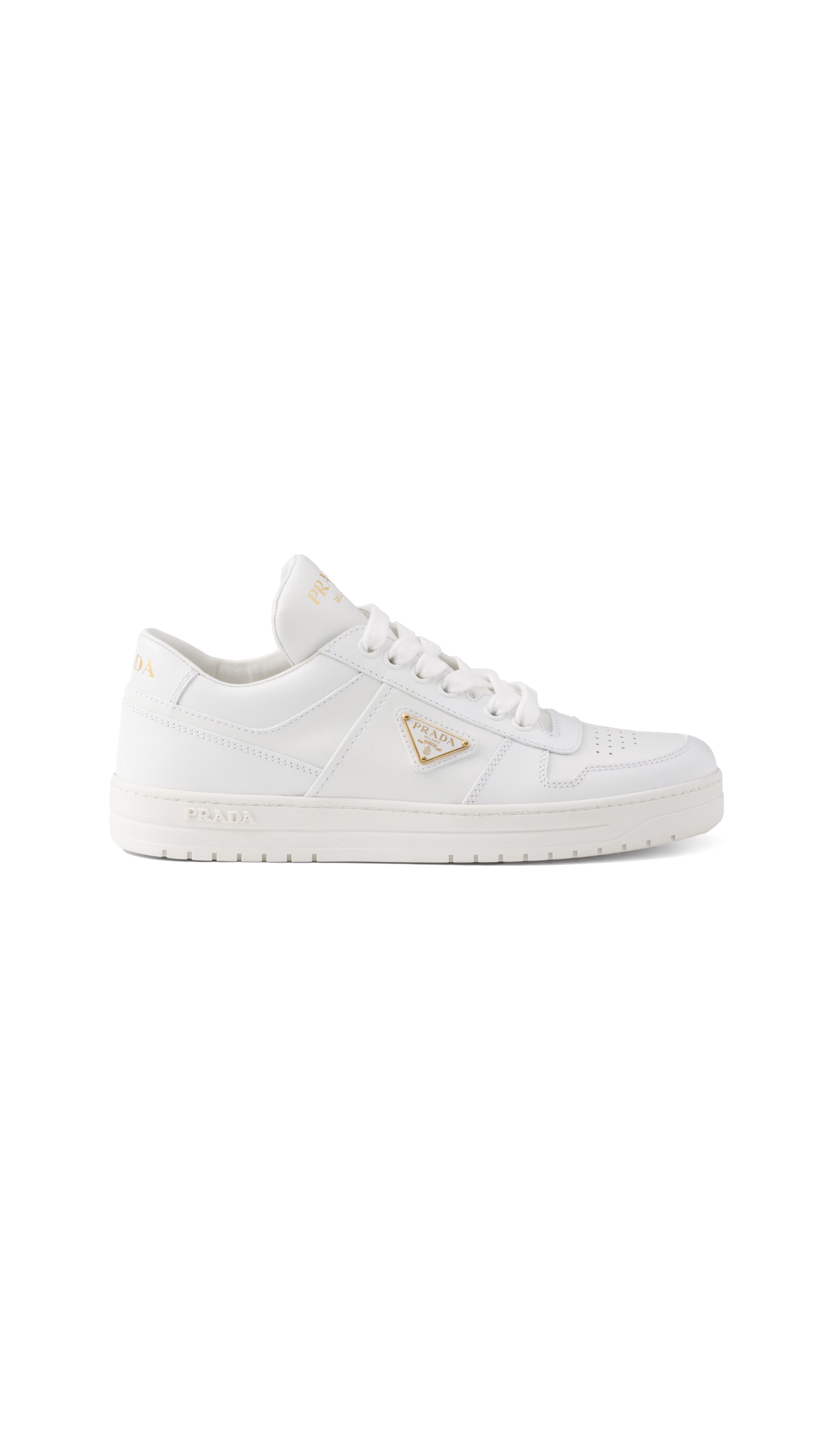 Downtown Leather Sneakers - White