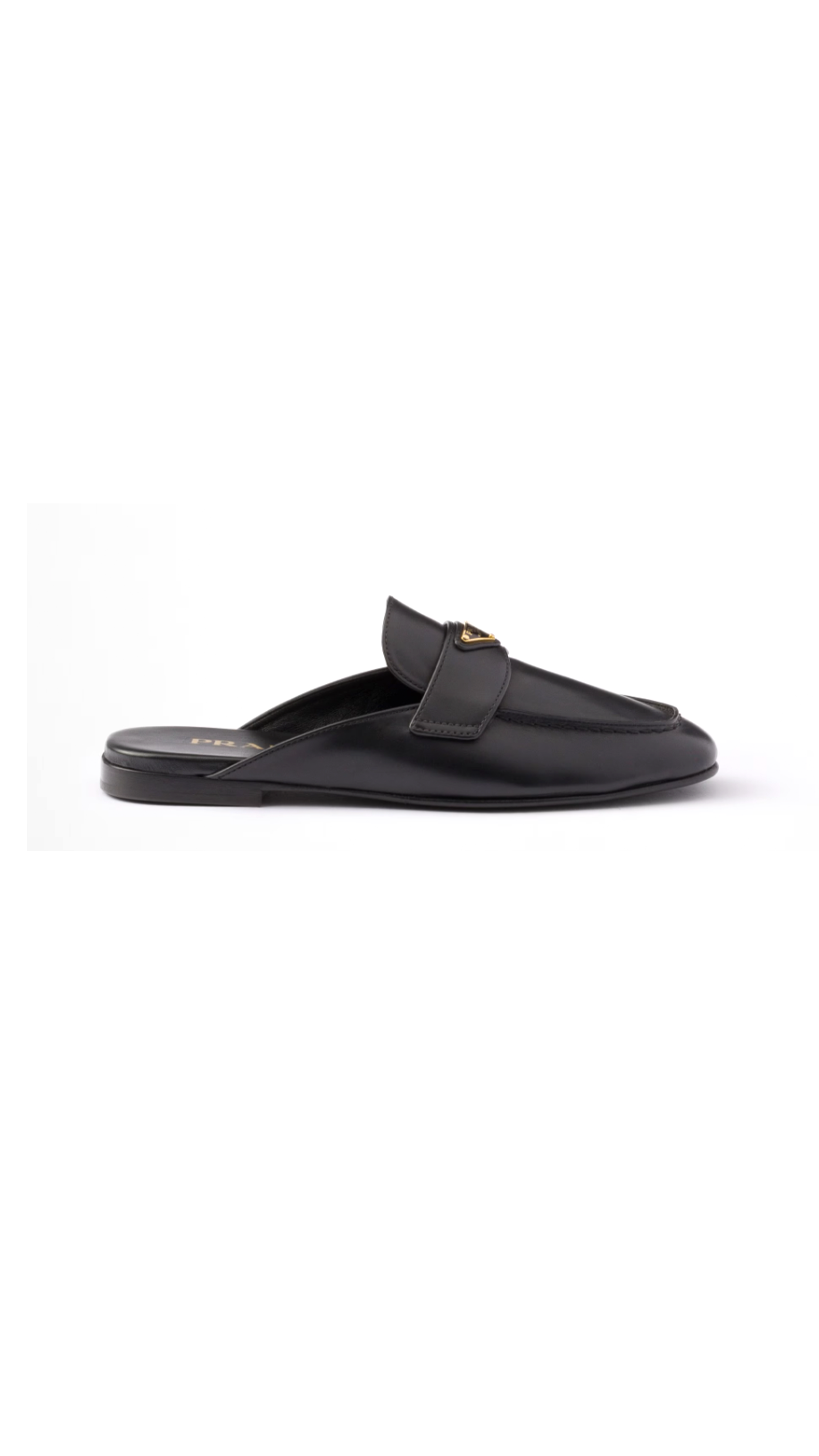 Leather Mules - Black