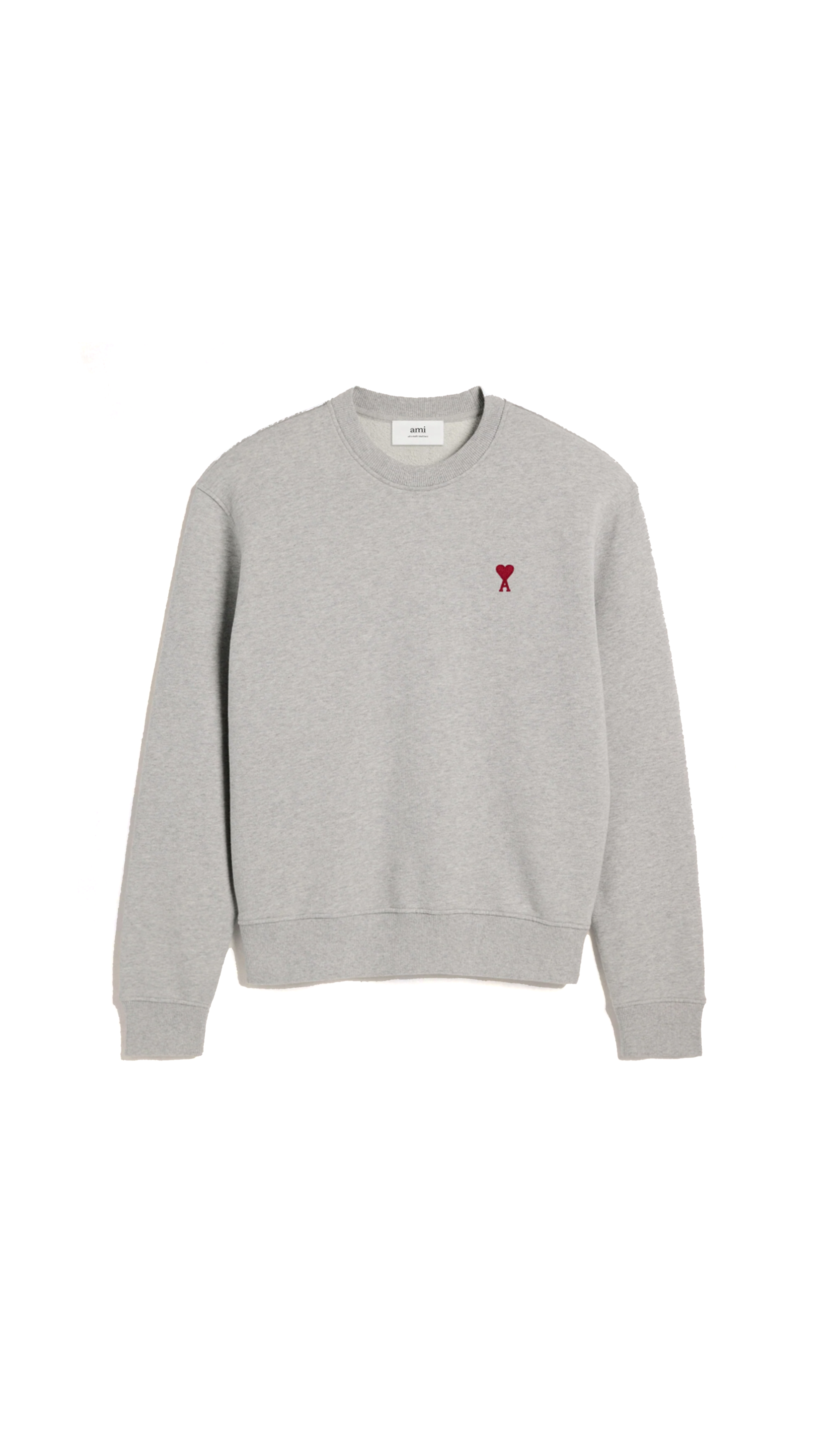 Ami de Cœur Cotton Sweatshirt - Grey