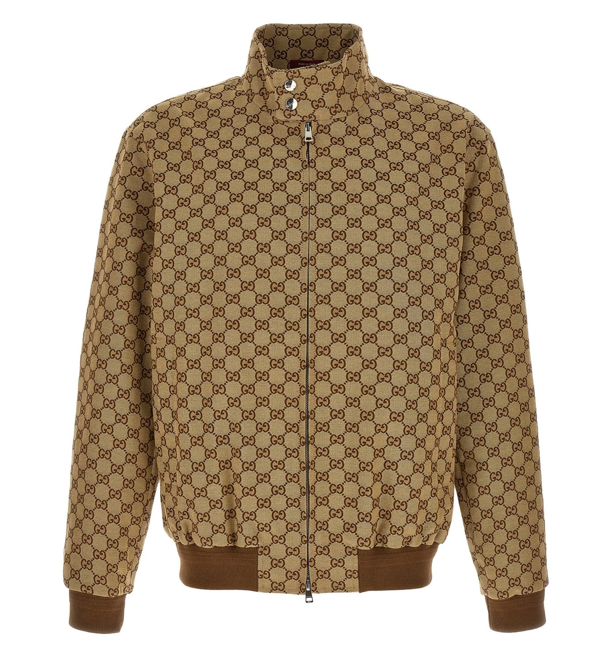 GG Canvas Bomber Jacket