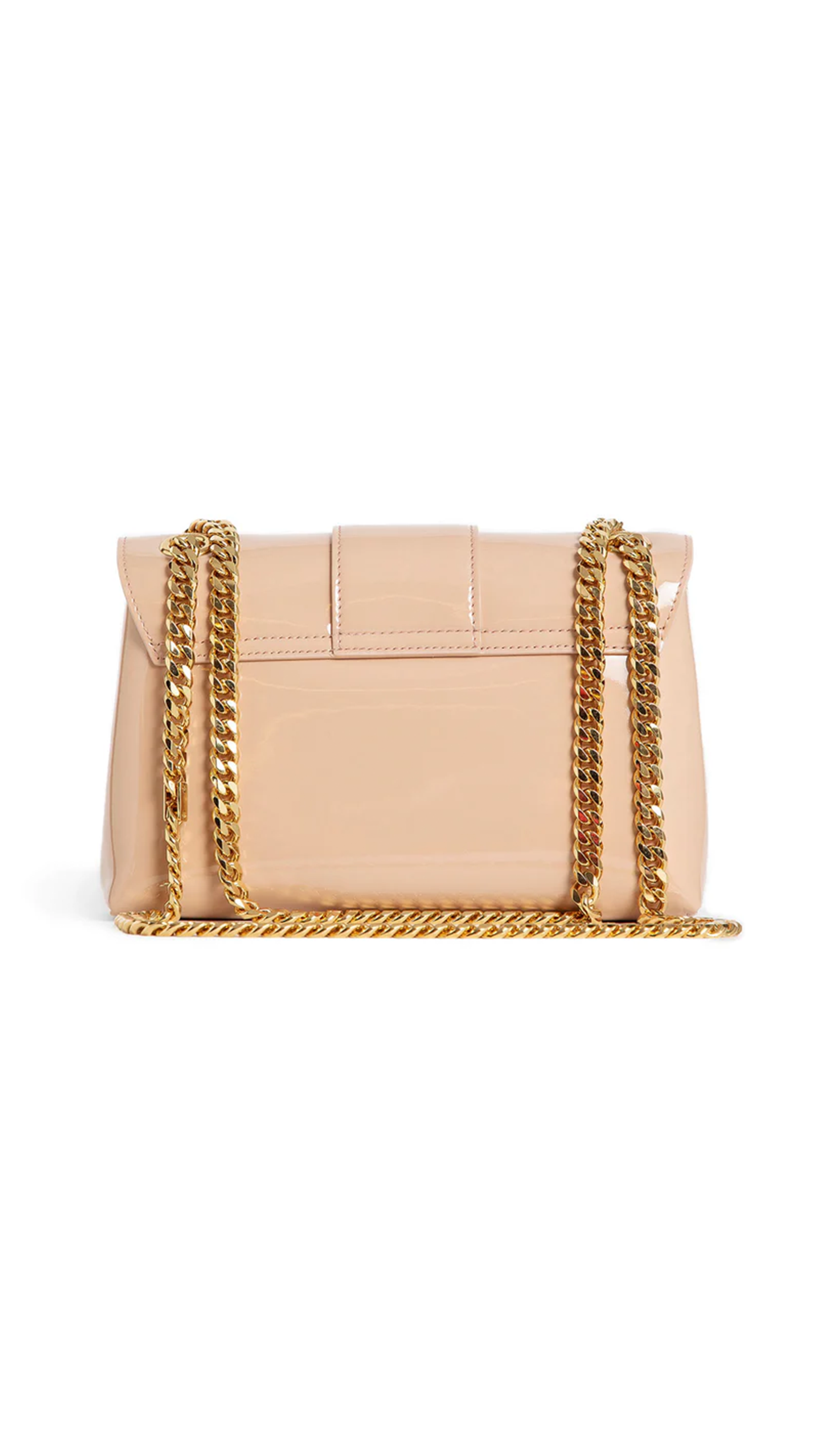 Teen Celine Victoire Bag in Patent Calfskin - Powder