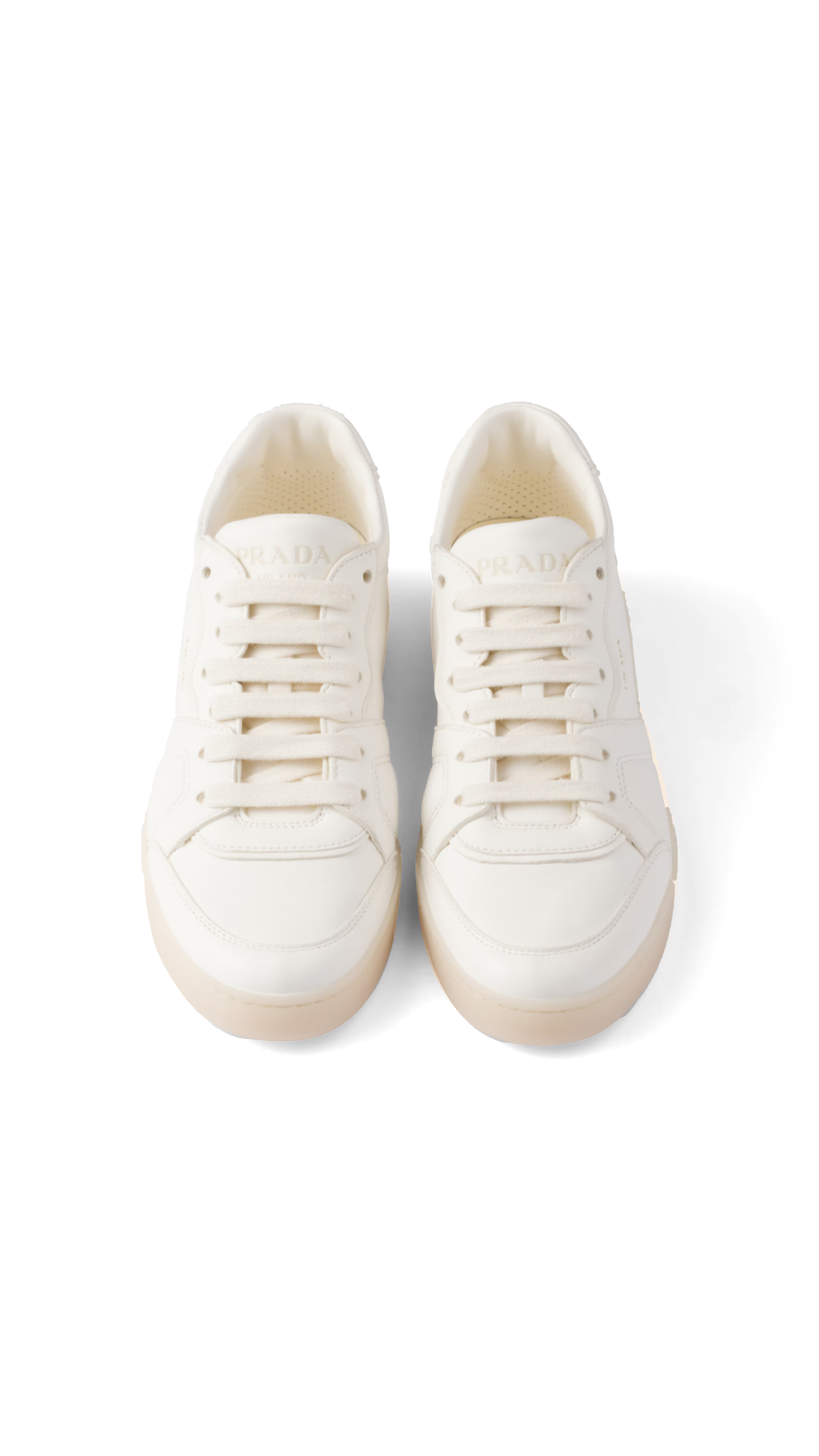 Nappa Leather Sneakers - Ivory