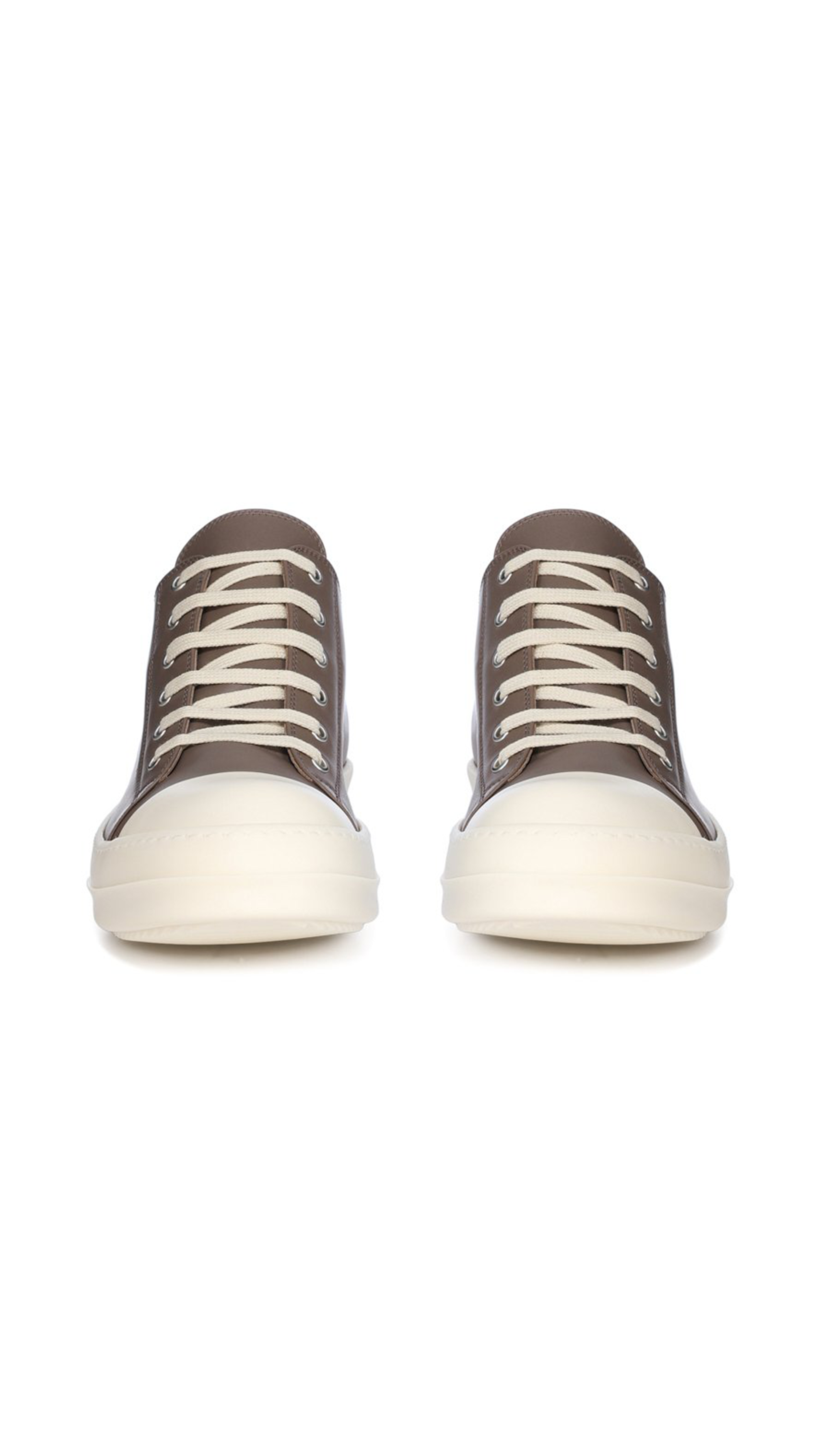 Hollywood Low Leather Sneaks - Dust/Milk