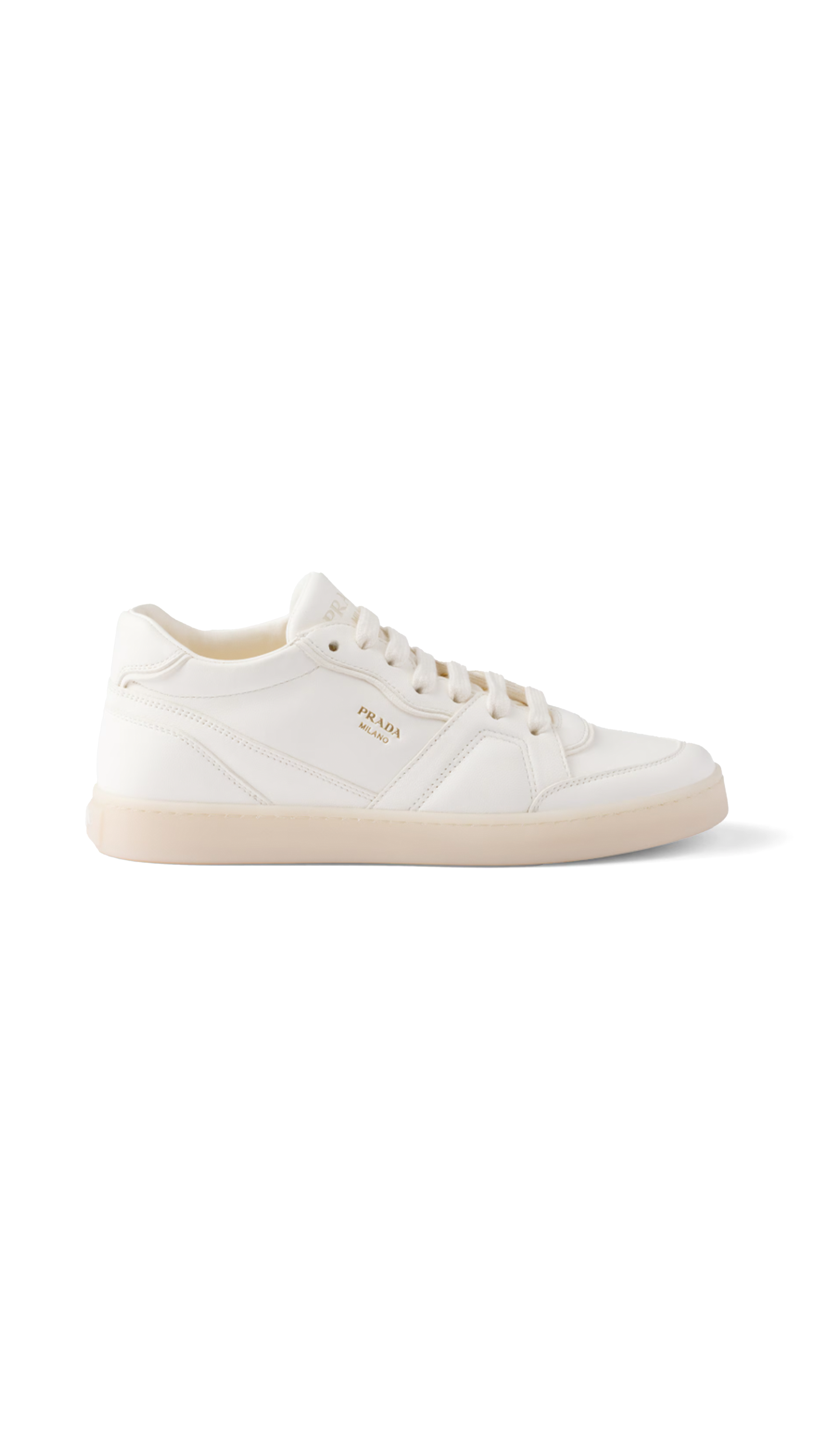 Nappa Leather Sneakers - Ivory
