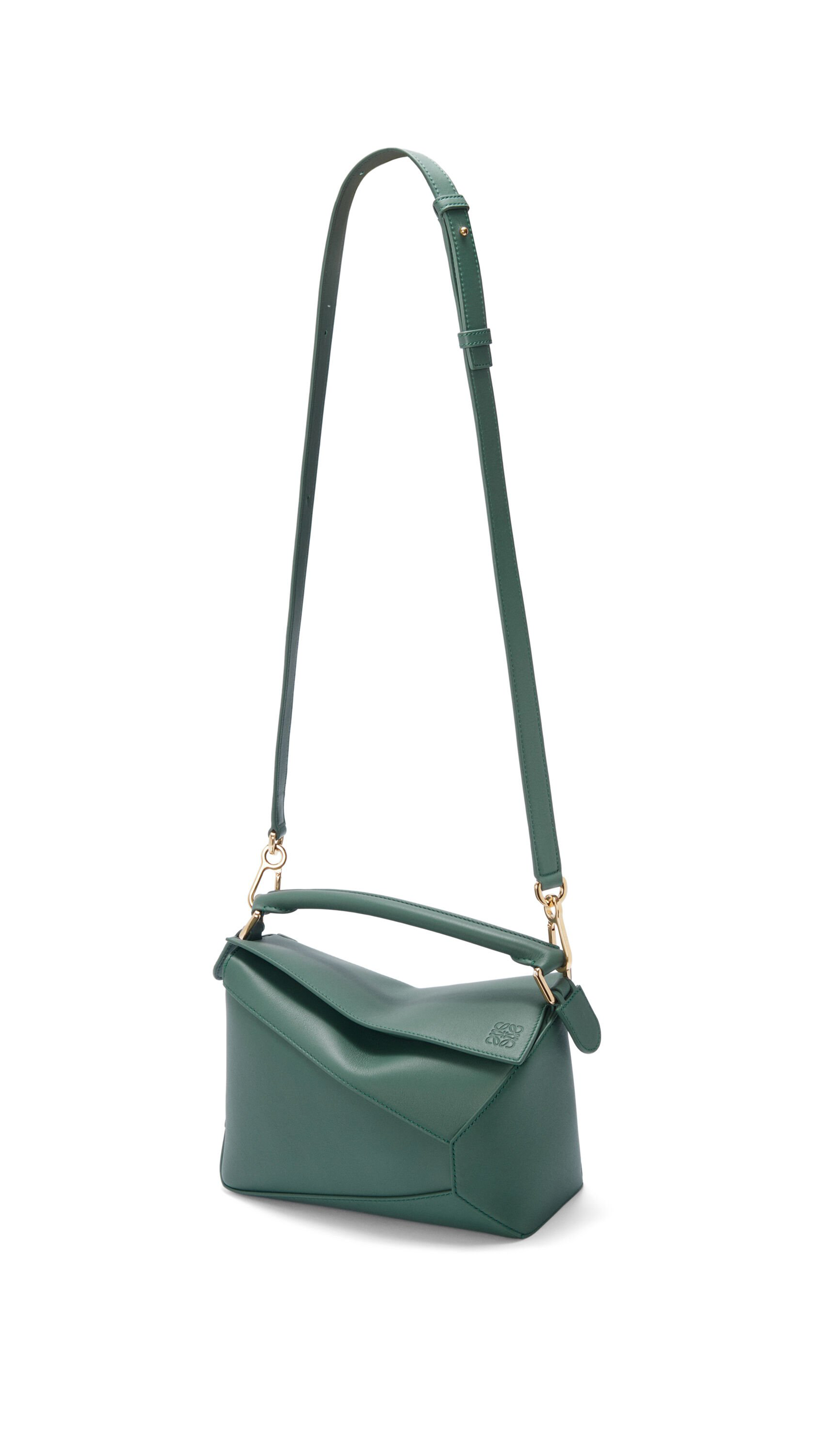 Small Puzzle Bag in Classic Calfskin - Vetiver