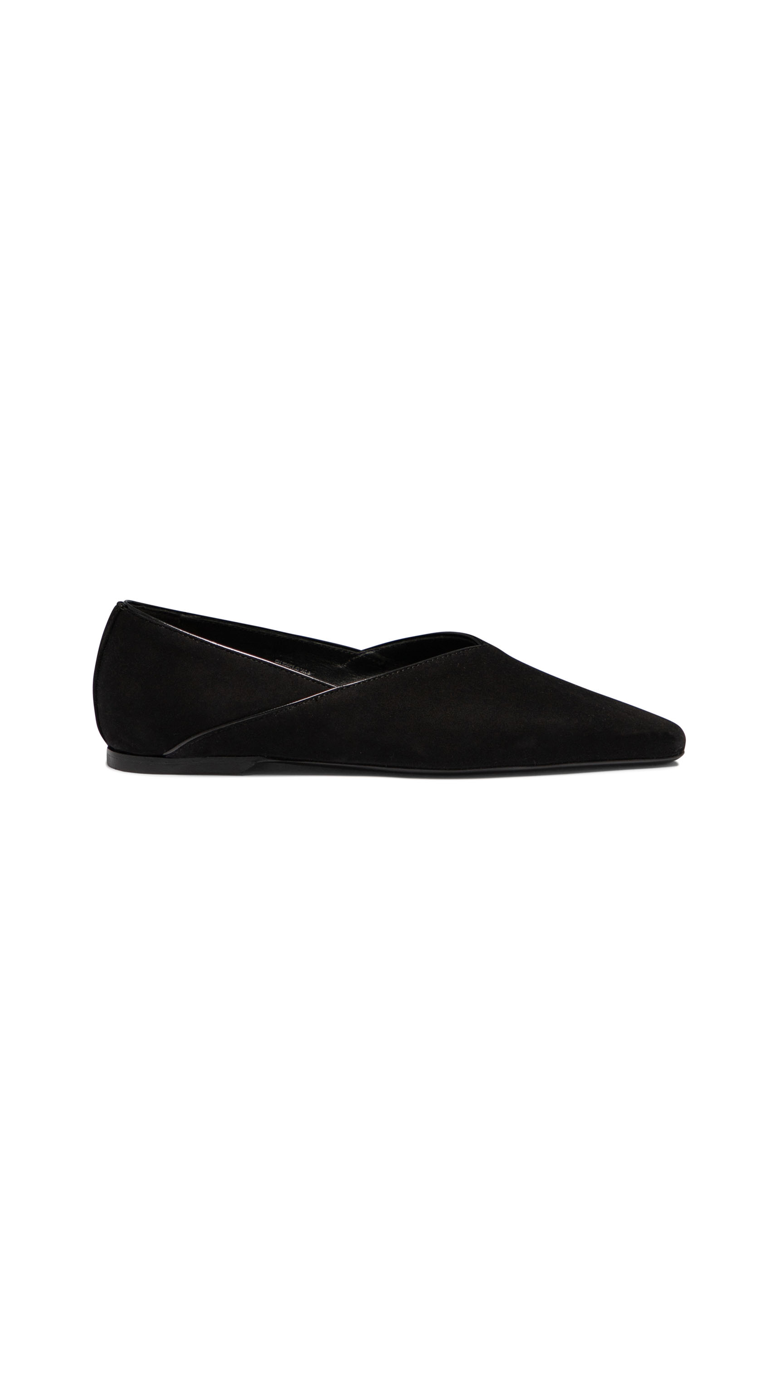 Everyday Suede Flats - Black