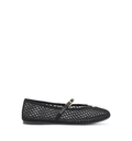 Mesh fabric ballerinas