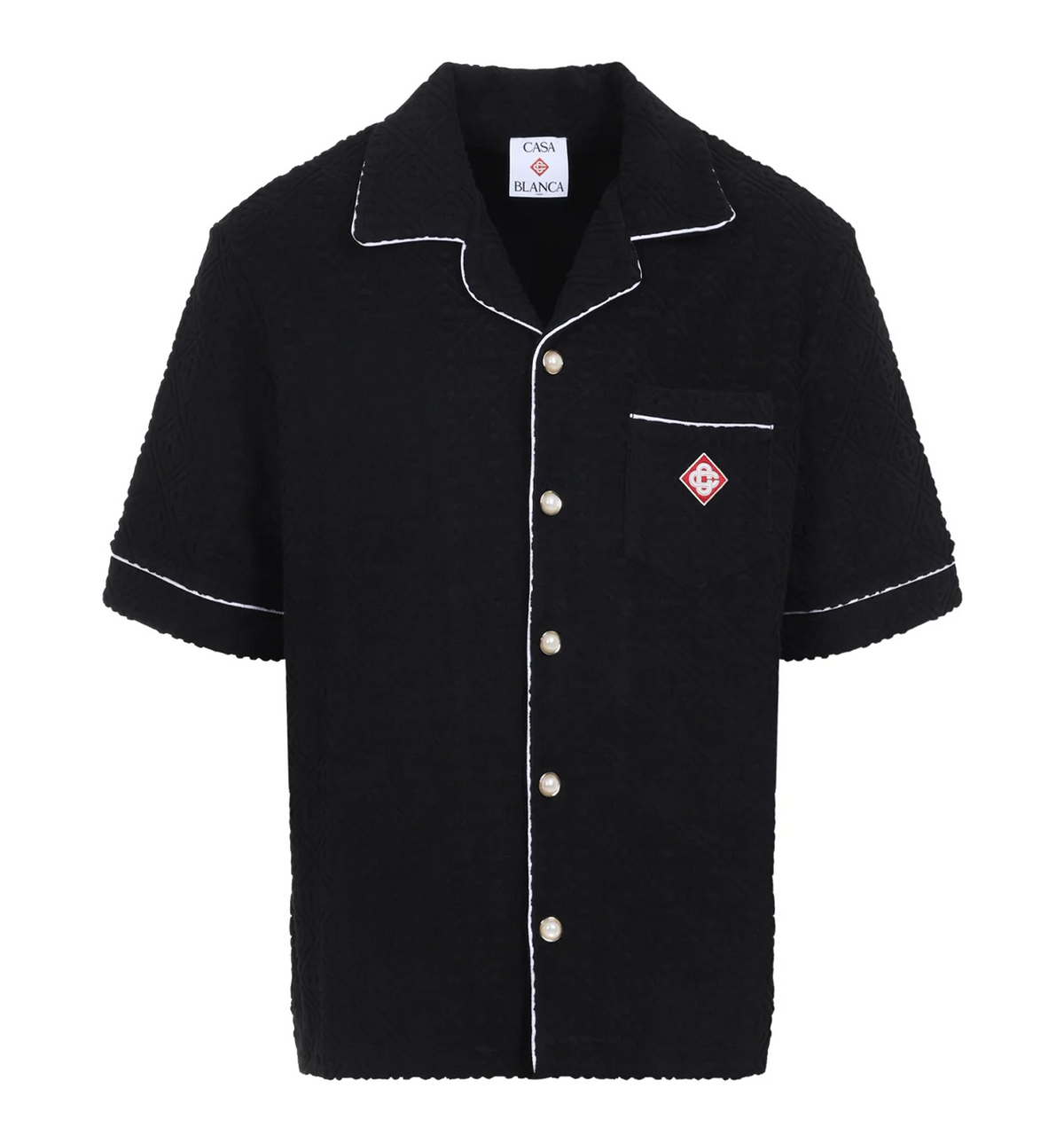 'Toweling Monogram' shirt