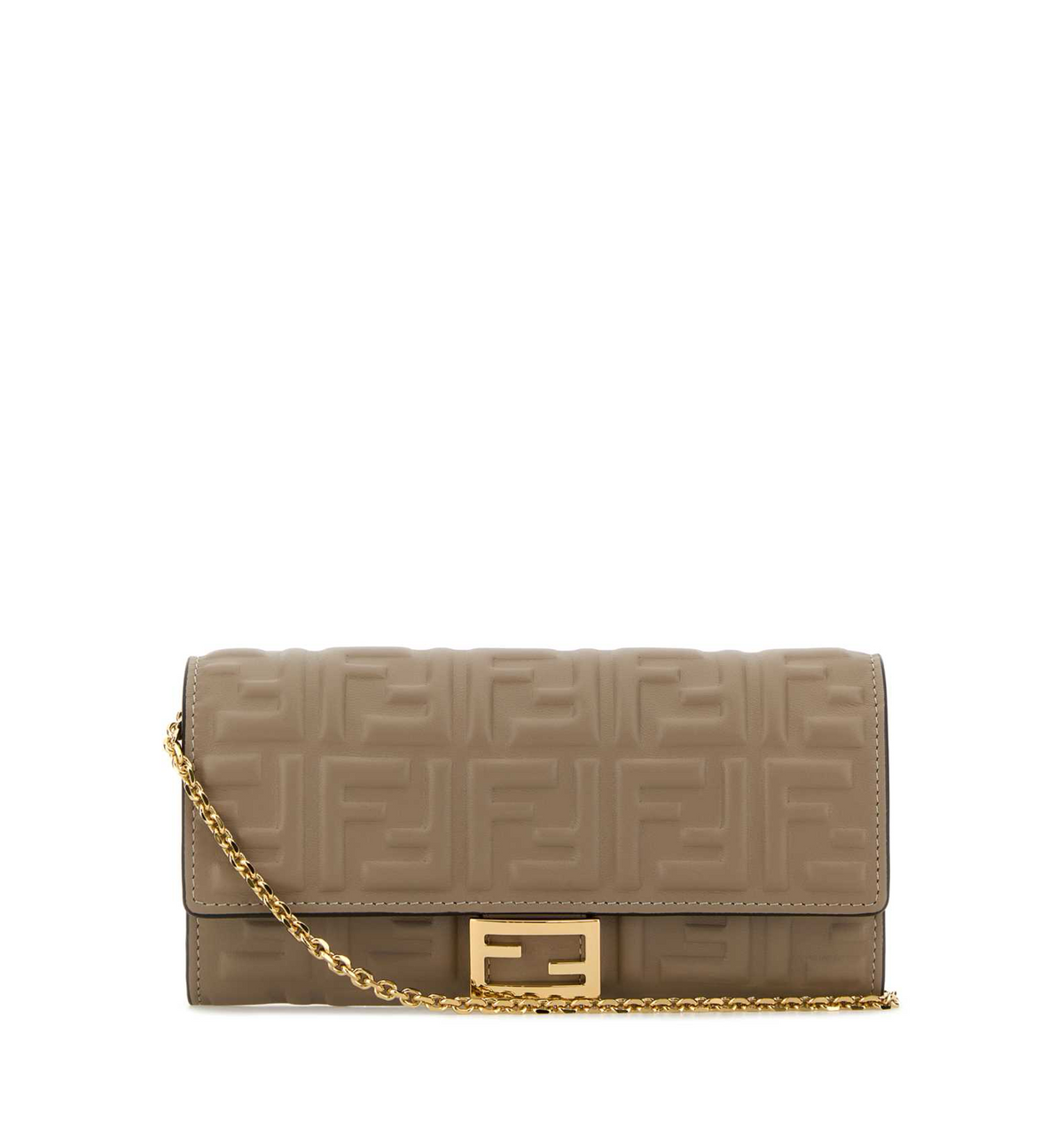 Baguette Continental Wallet with Chain