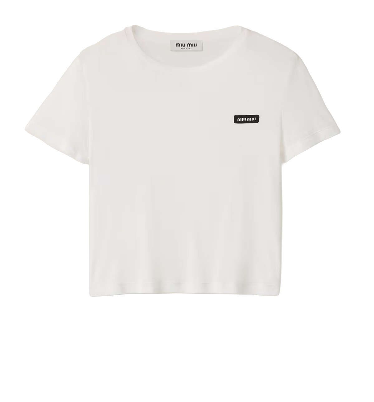Ribbed jersey T-shirt