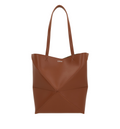 Medium Puzzle Fold Tote In Shiny Calfskin