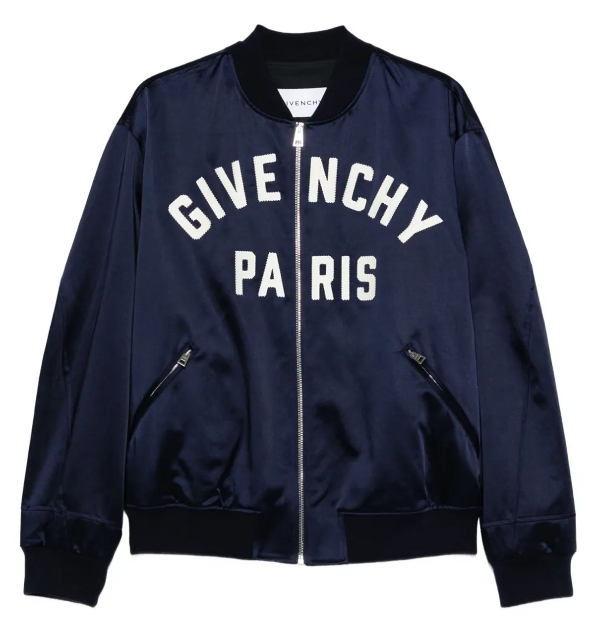 Logo bomber jacket