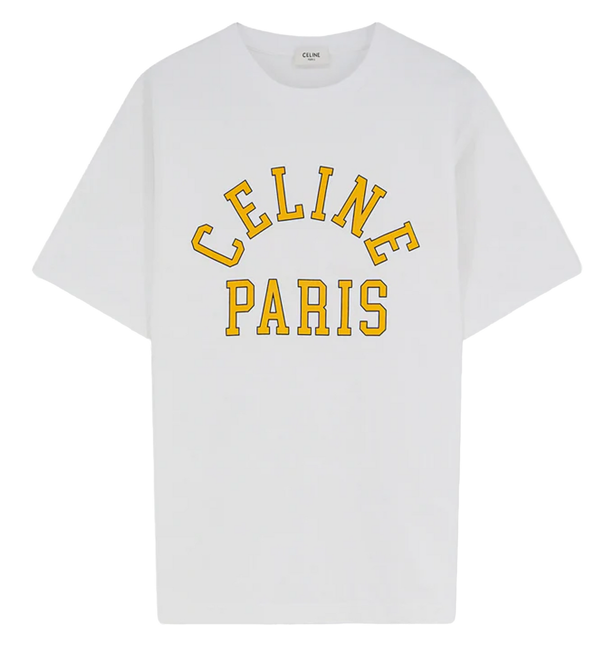 Cotton T-shirt with front logo print