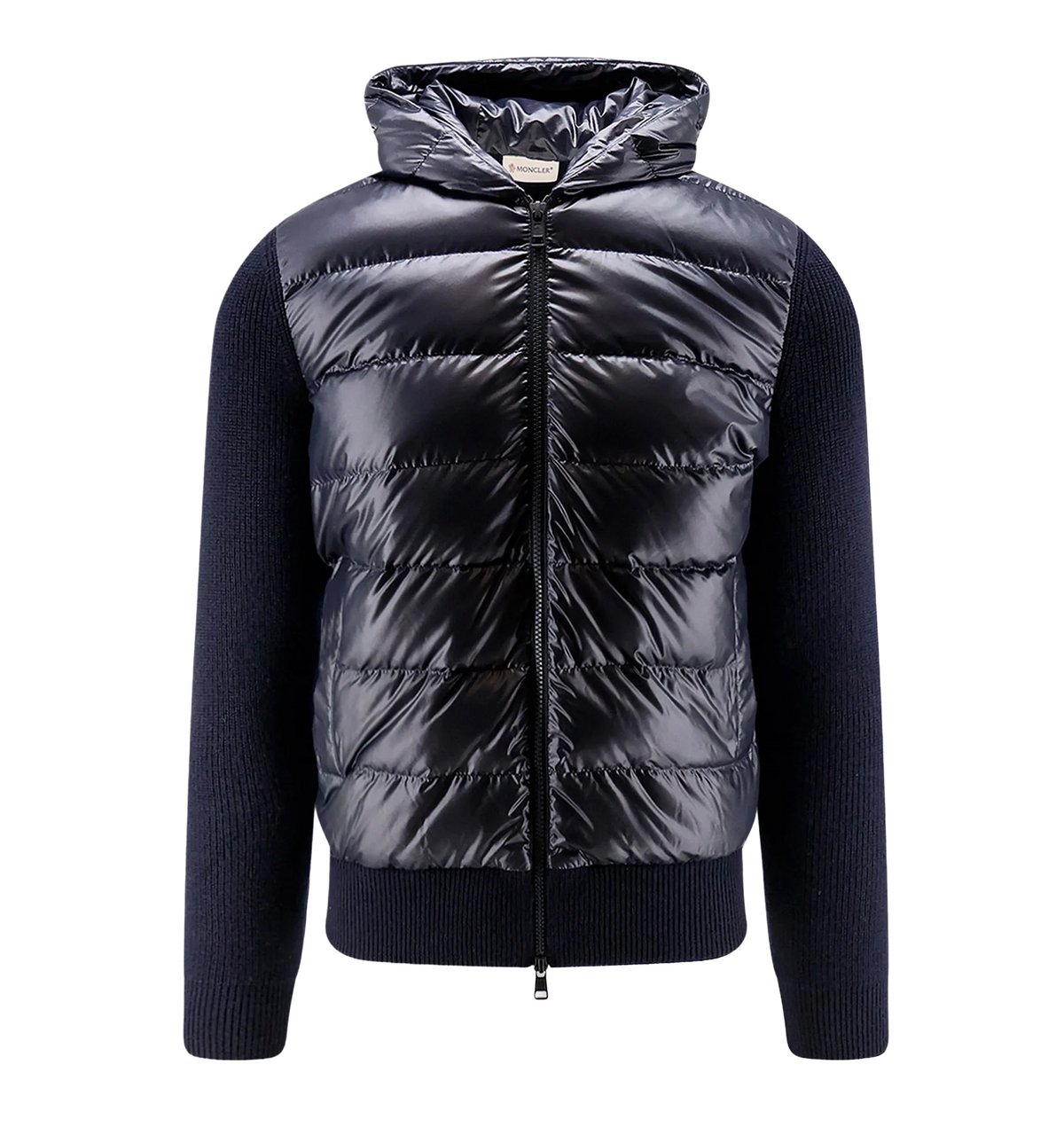 Down Jacket with wool inserts