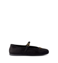 Suede ballerinas