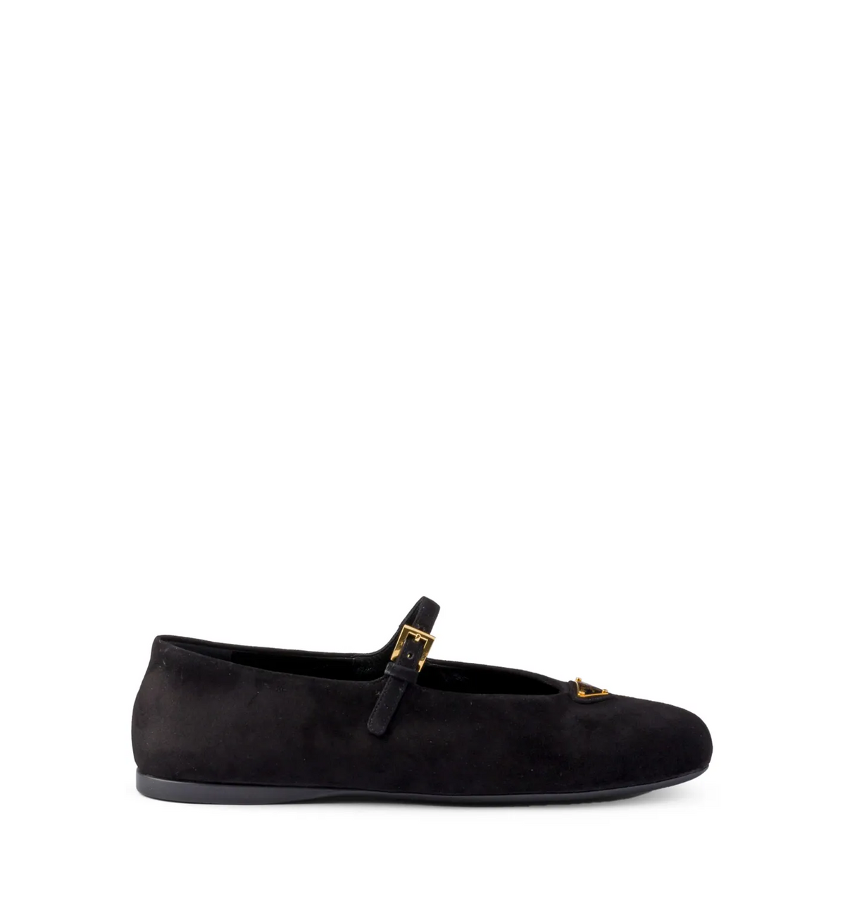 Suede ballerinas