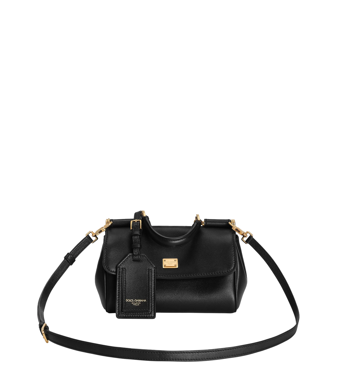 Mini My Sicily handbag in plongé calfskin