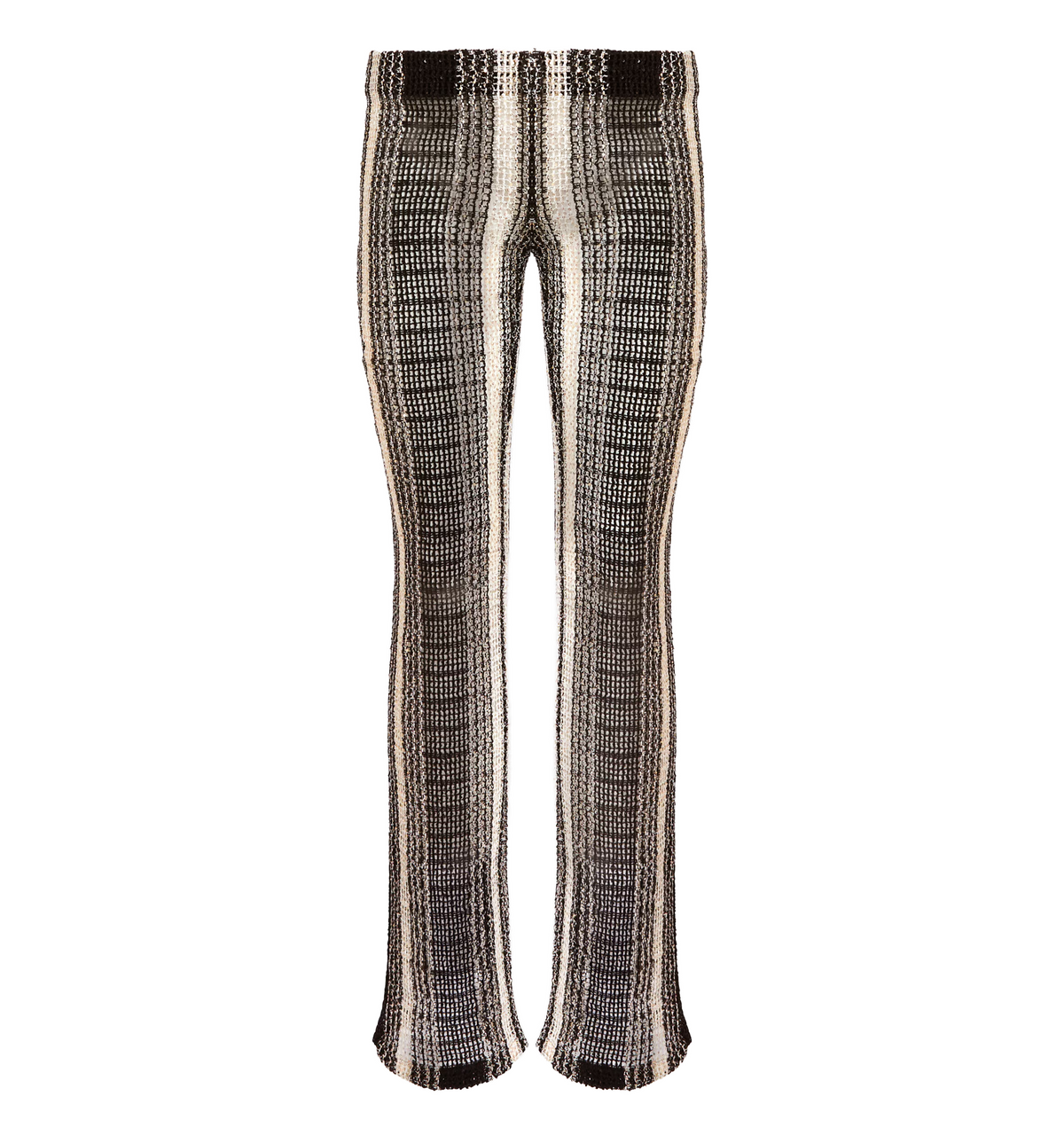 Long mesh trousers