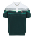 'Bouclé Stripes' polo shirt