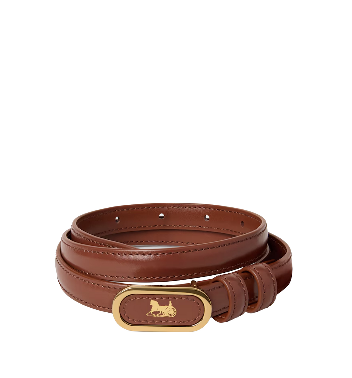 Chariot Belt 13 In Taurillon Leather