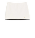 Tweed cotton skirt pants