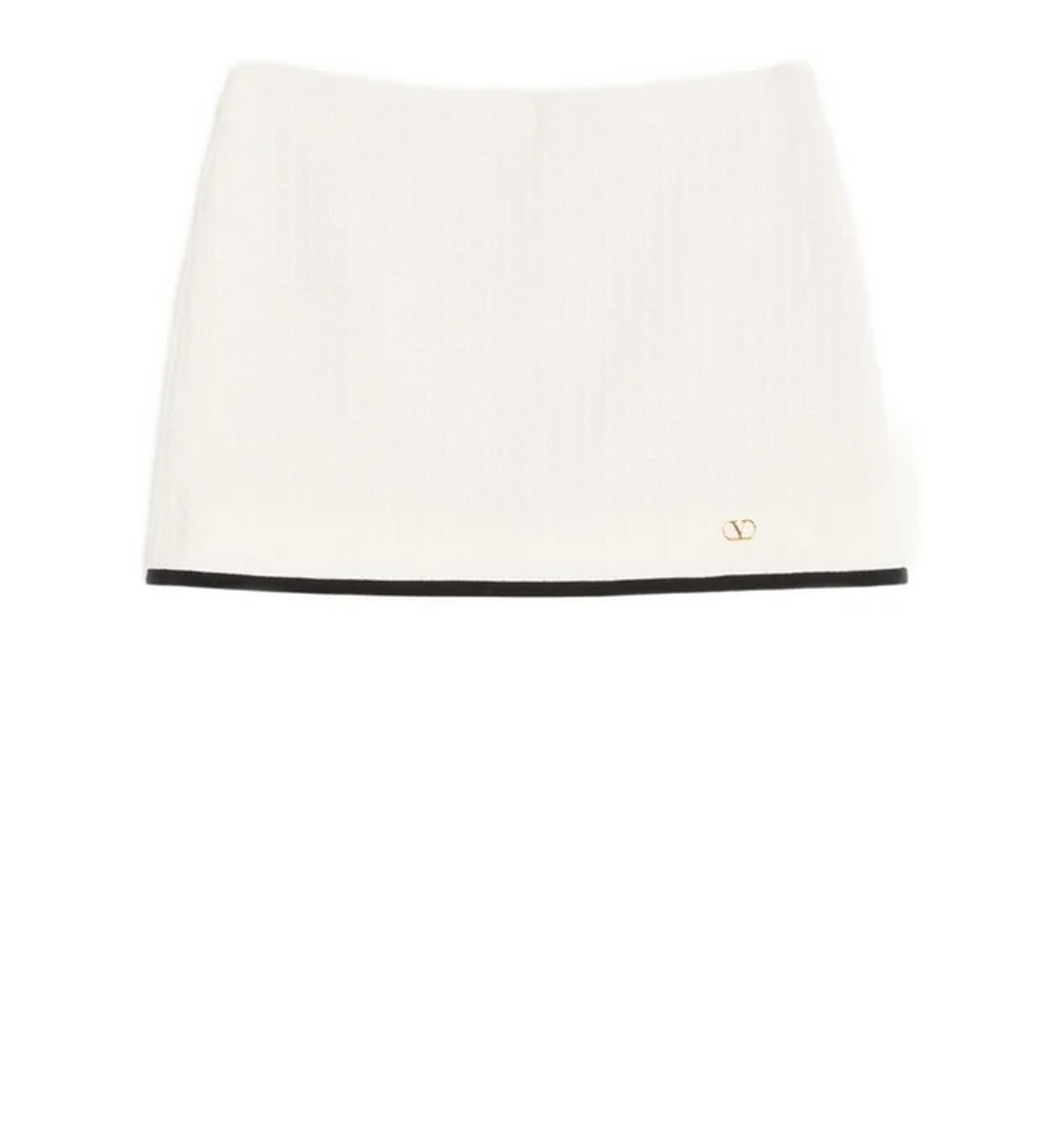 Tweed cotton skirt pants