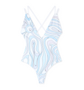 Marmo Print Swimsuit