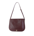 Besace Soft Triomphe in Supple Shiny Lambskin