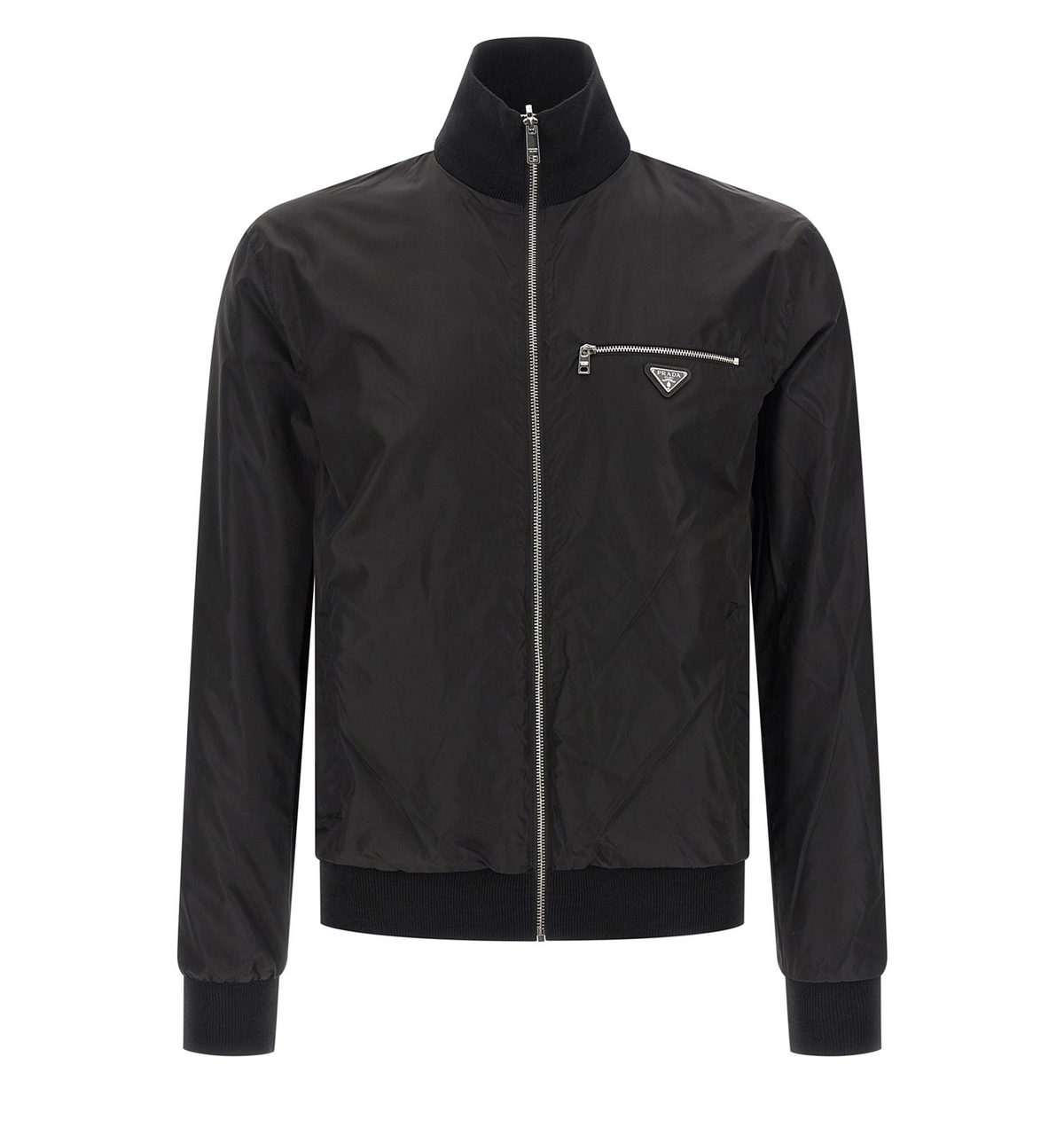 Reversible wool and Re-Nylon jacket