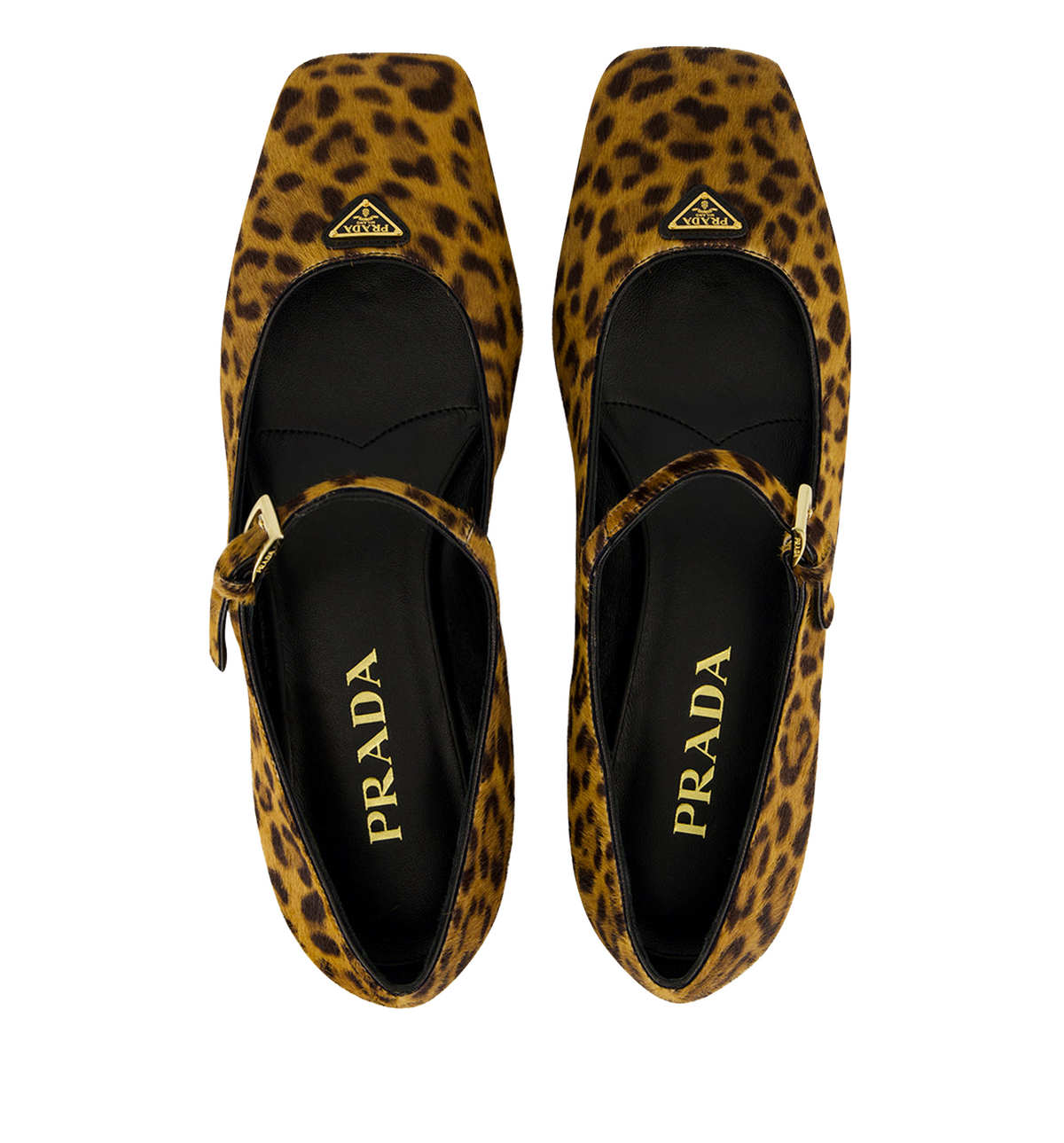 Leather Mary Jane Ballerinas
