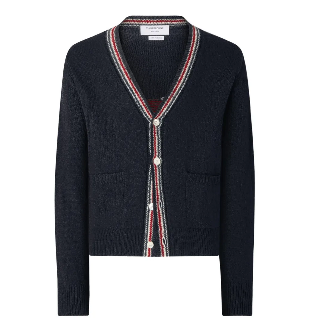 Wool and mohair cardigan