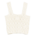 CELINE Pointelle Cotton Top