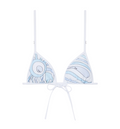Marmo Print Bikini Top